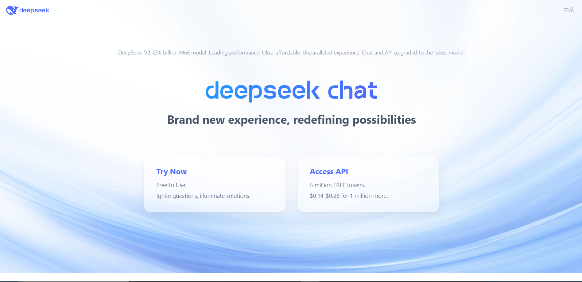 DeepSeek screenshot