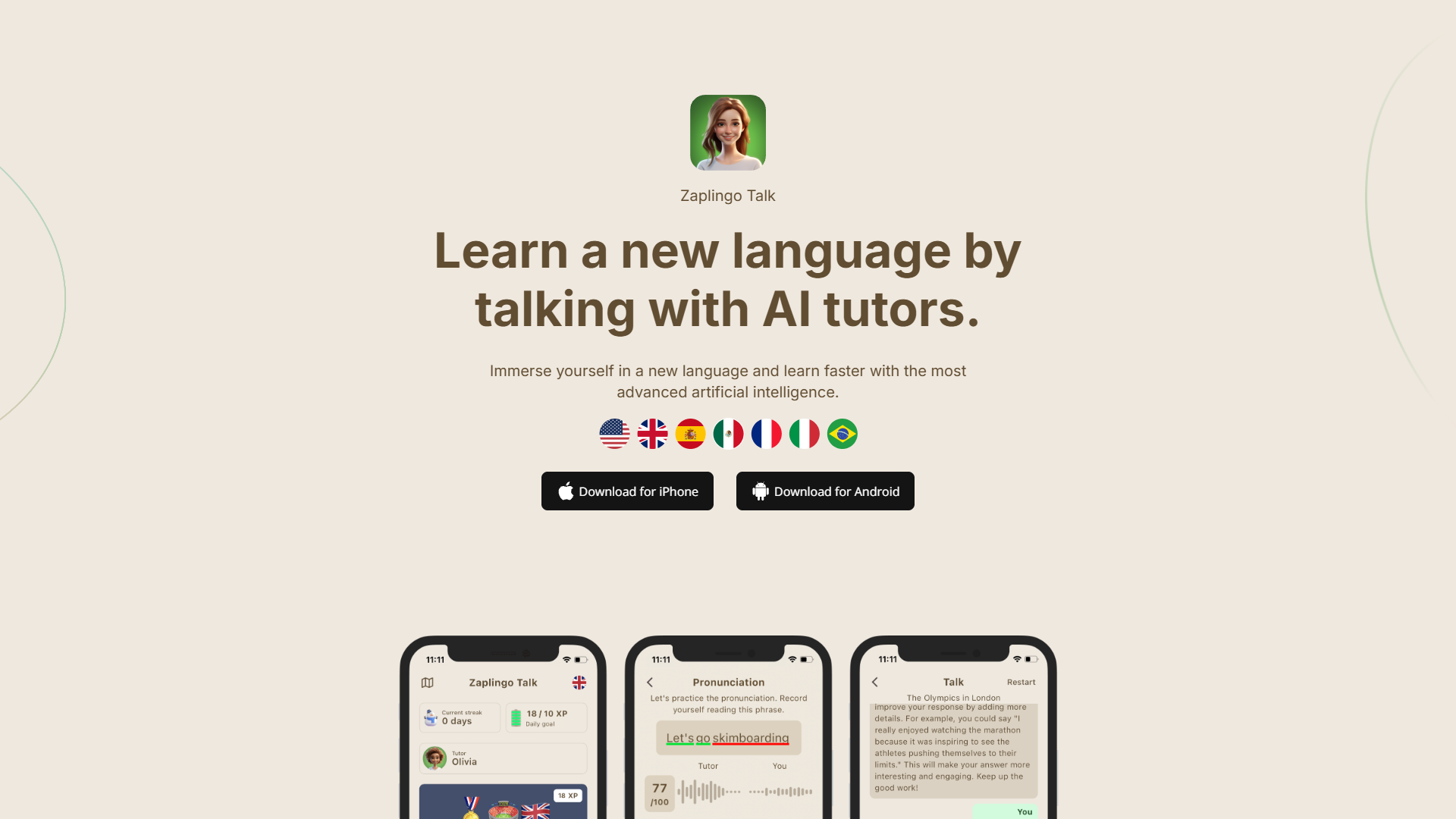 Zaplingo Talk screenshot