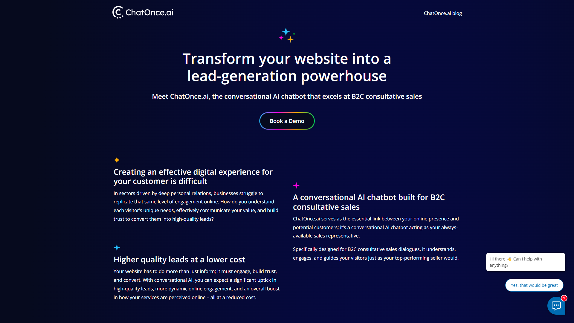 ChatOnce AI screenshot