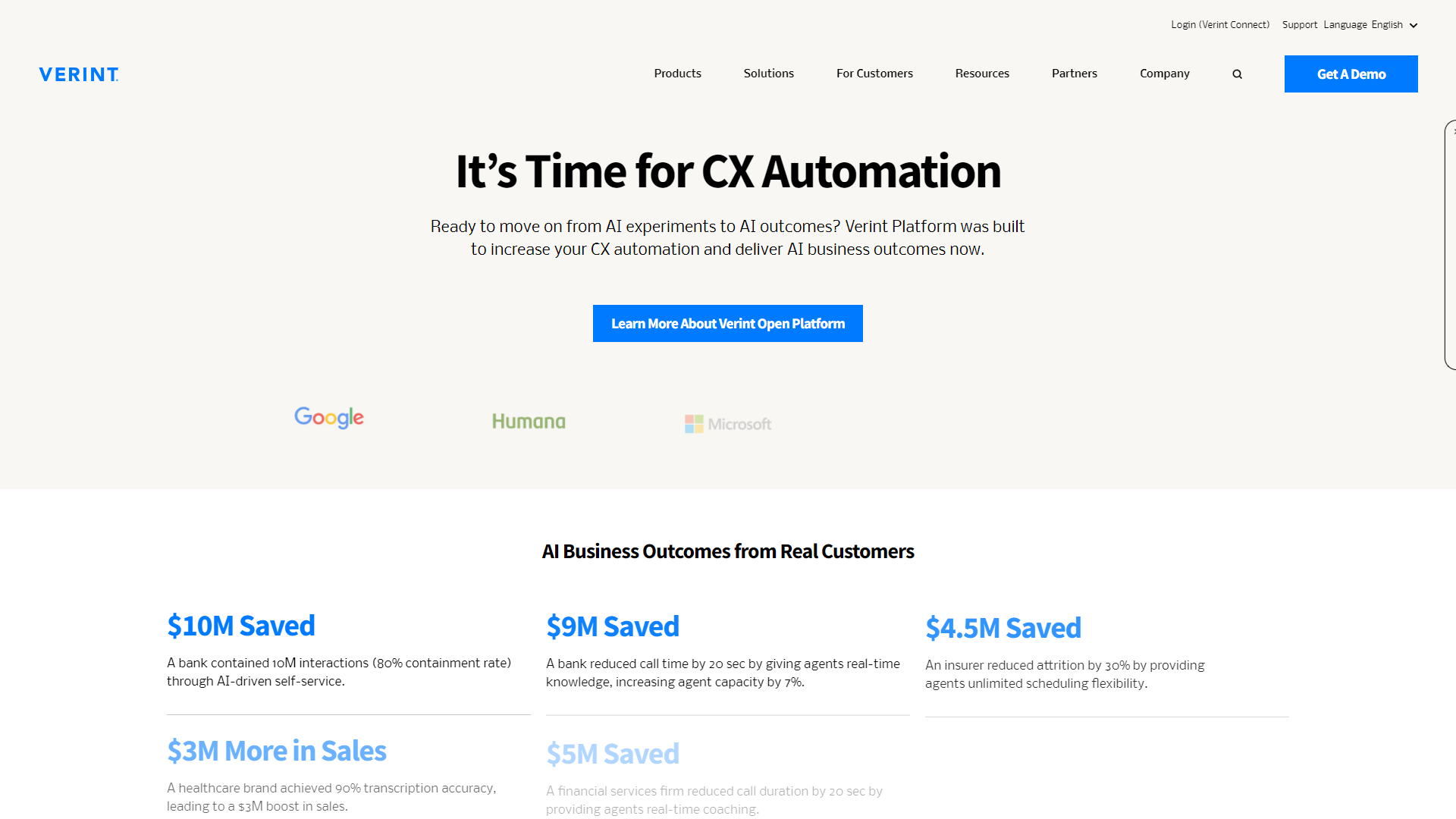 Verint Da Vinci screenshot