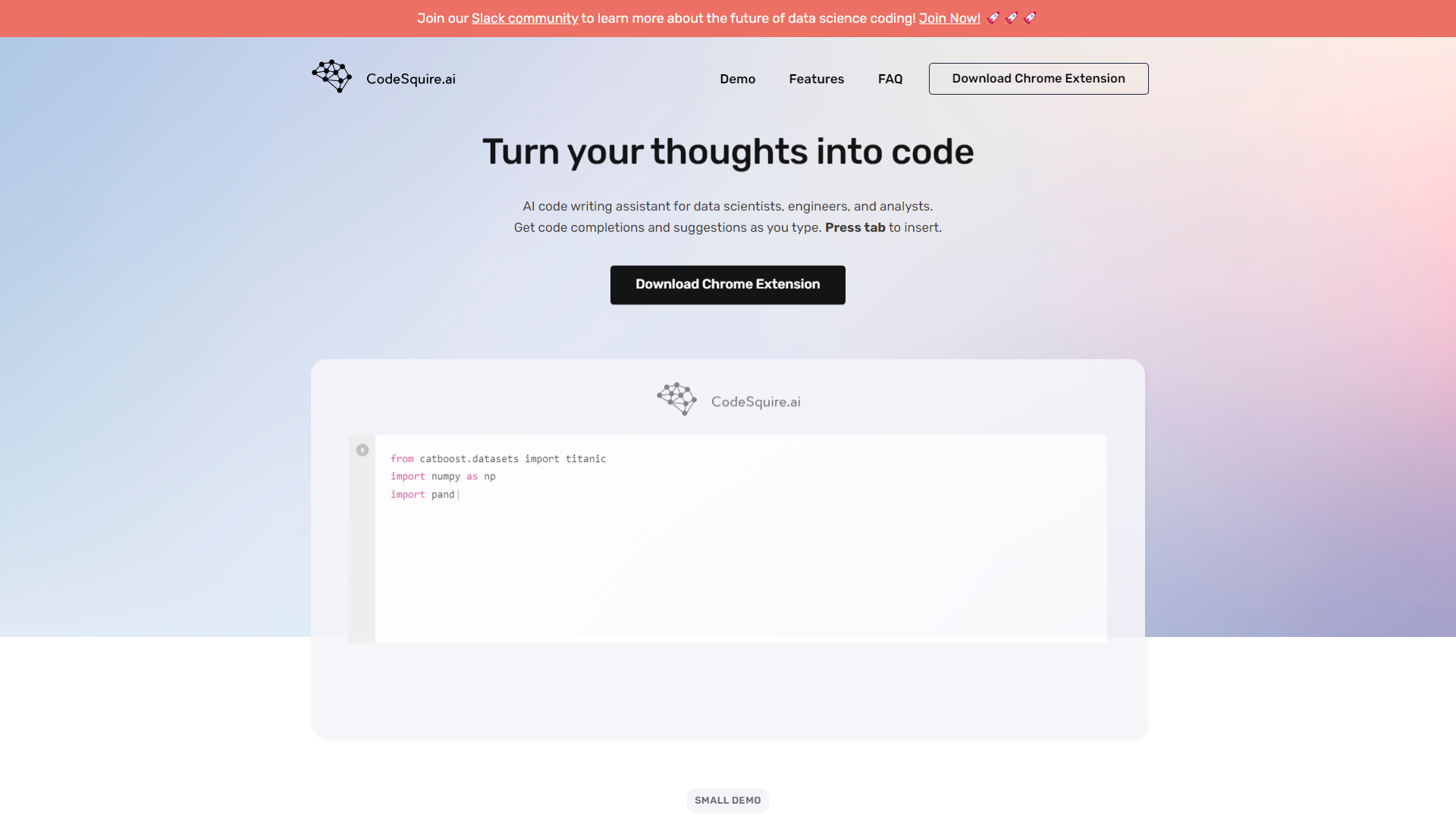 CodeSquire screenshot