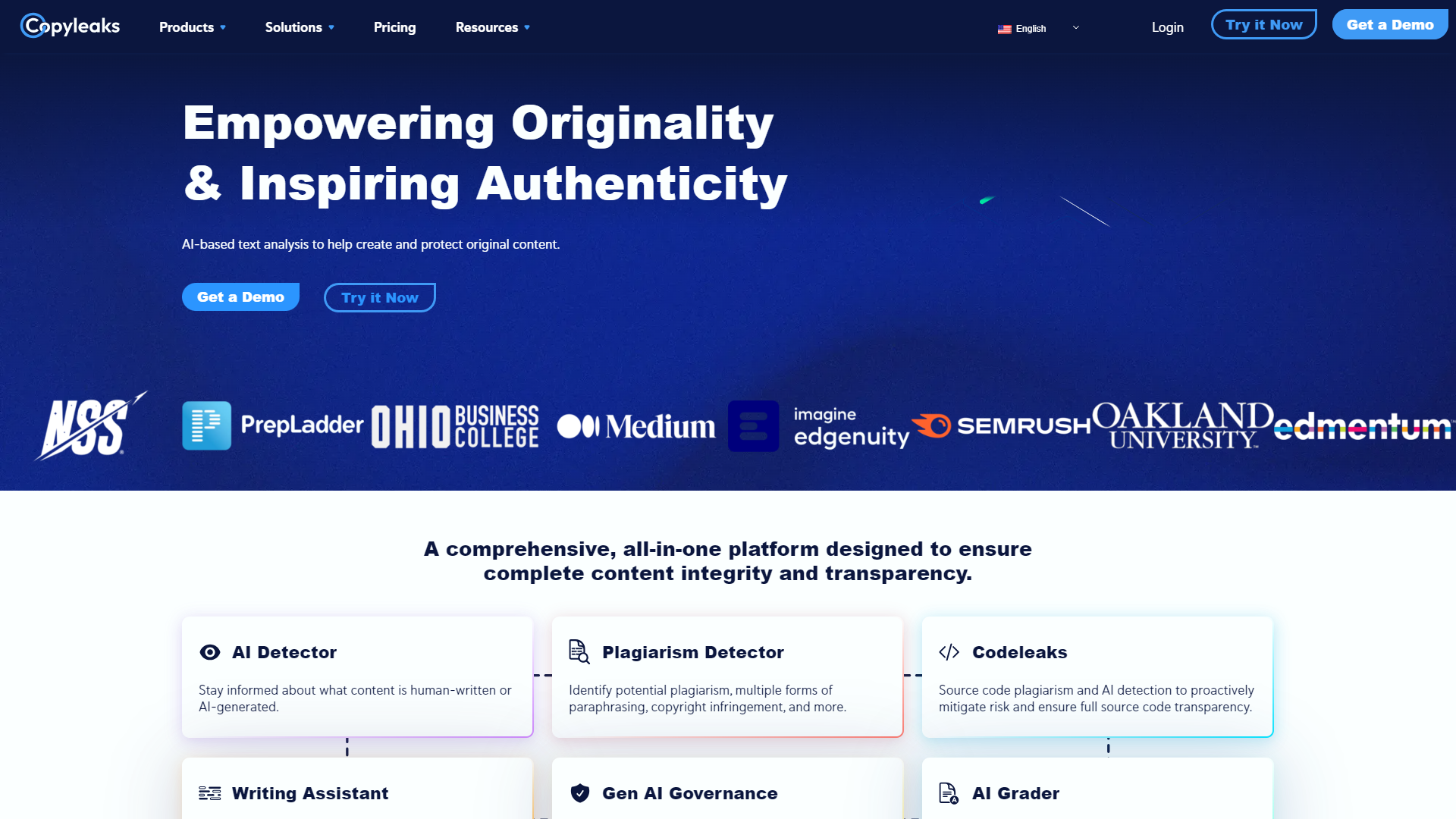Copyleaks Plagiarism Checker screenshot