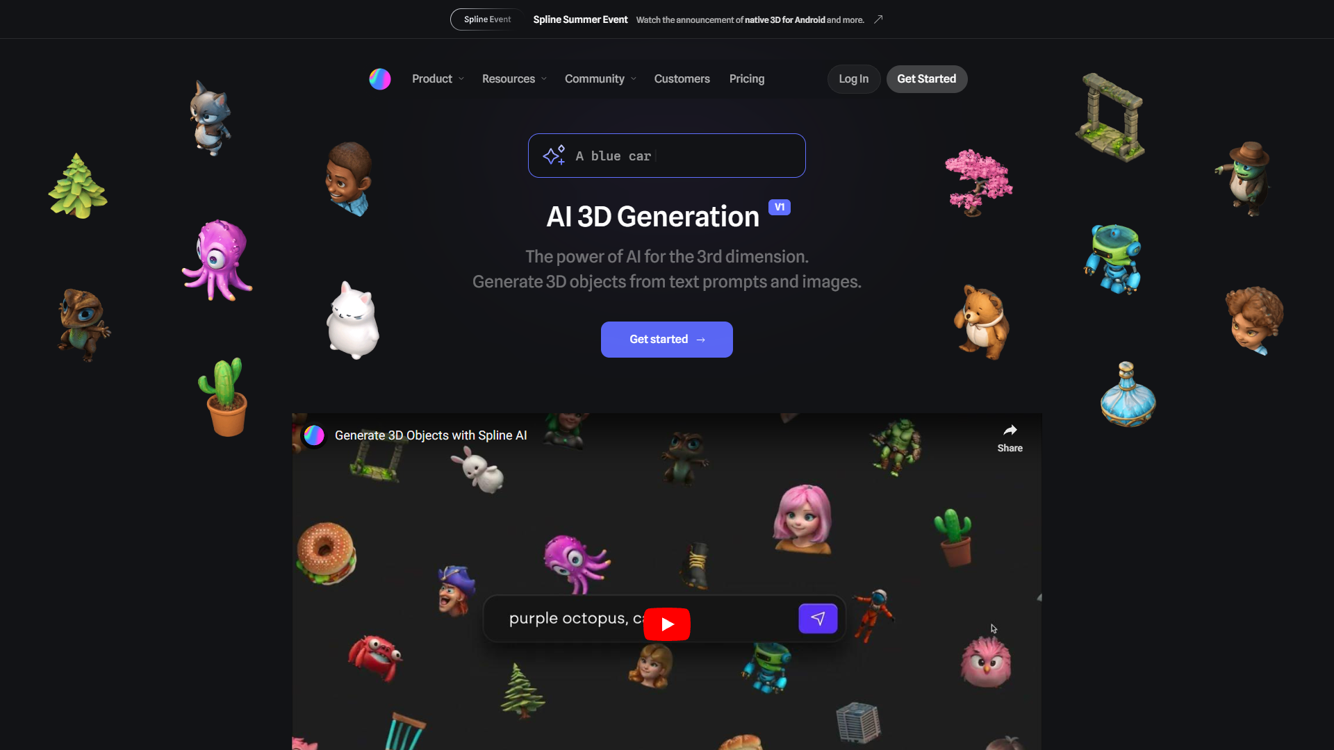 Spline AI screenshot