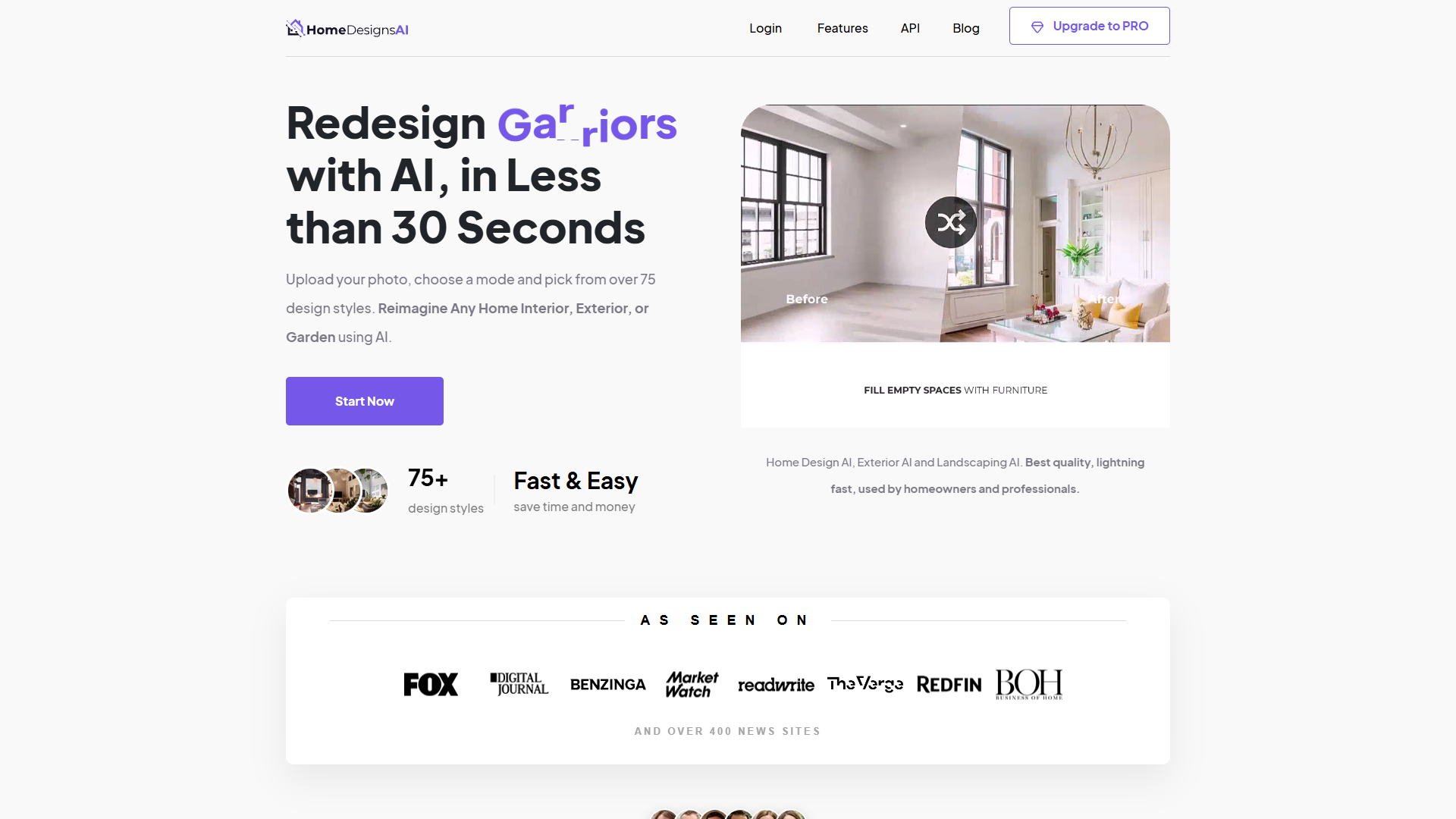 HomeDesignsAI screenshot
