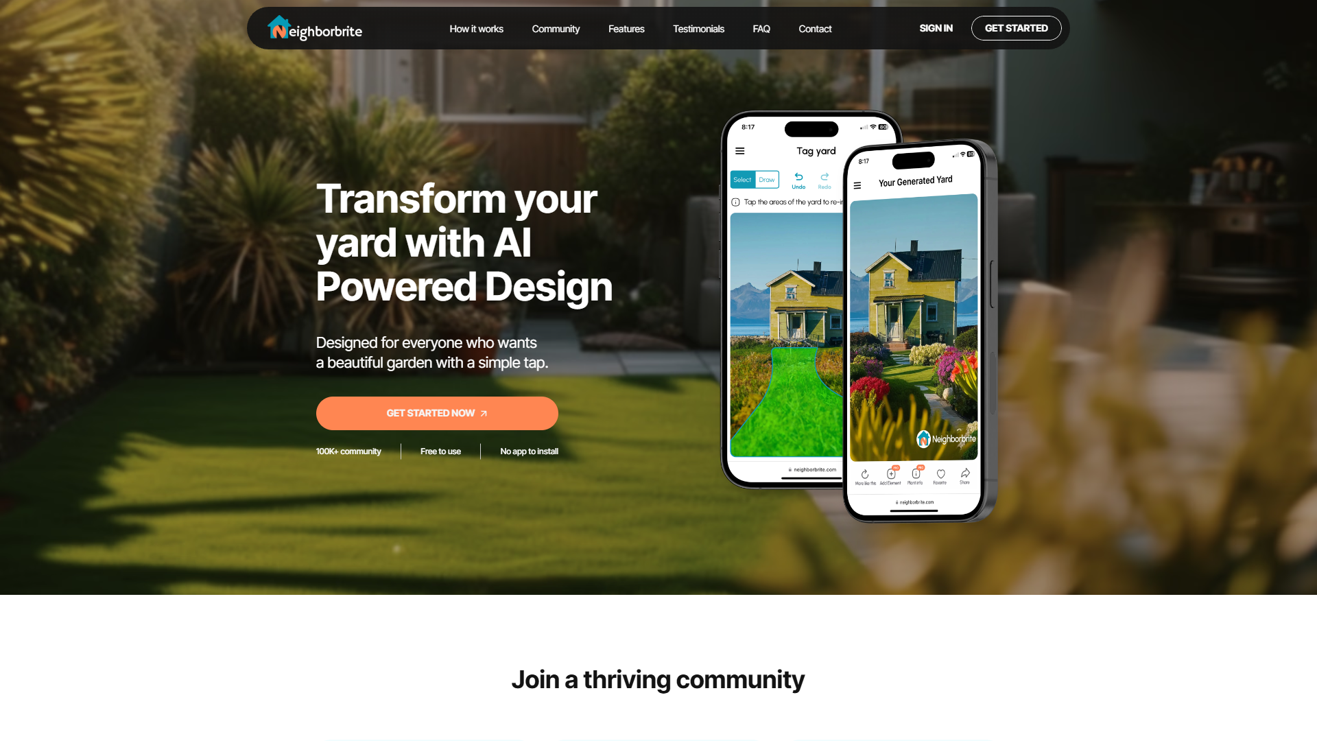 Neighborbrite screenshot
