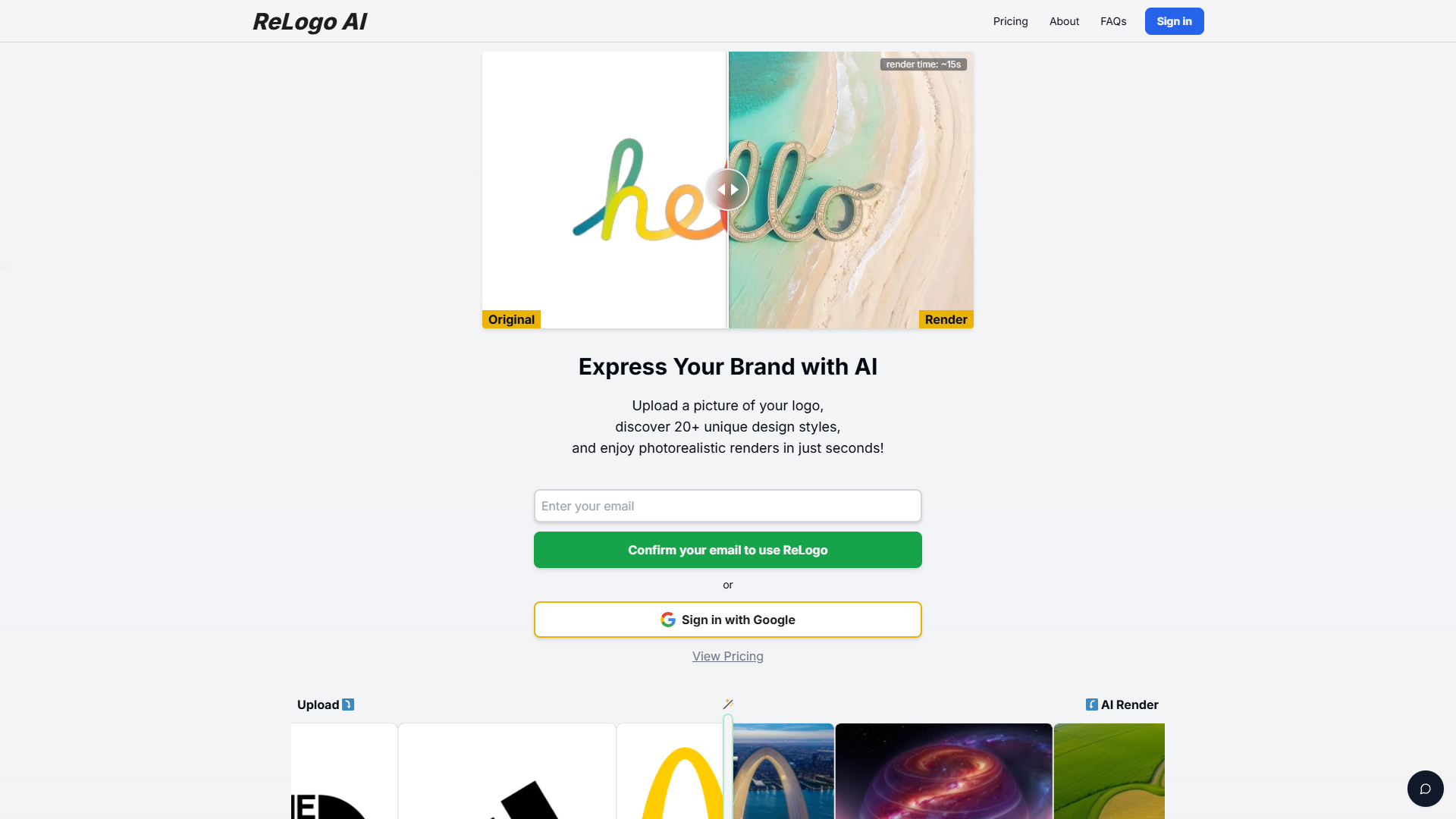 ReLogo AI screenshot