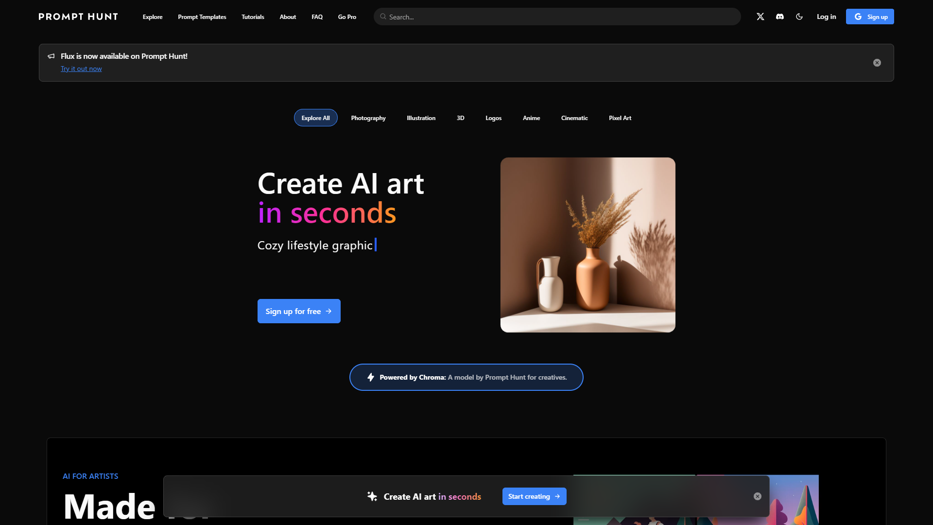 Prompt Hunt screenshot