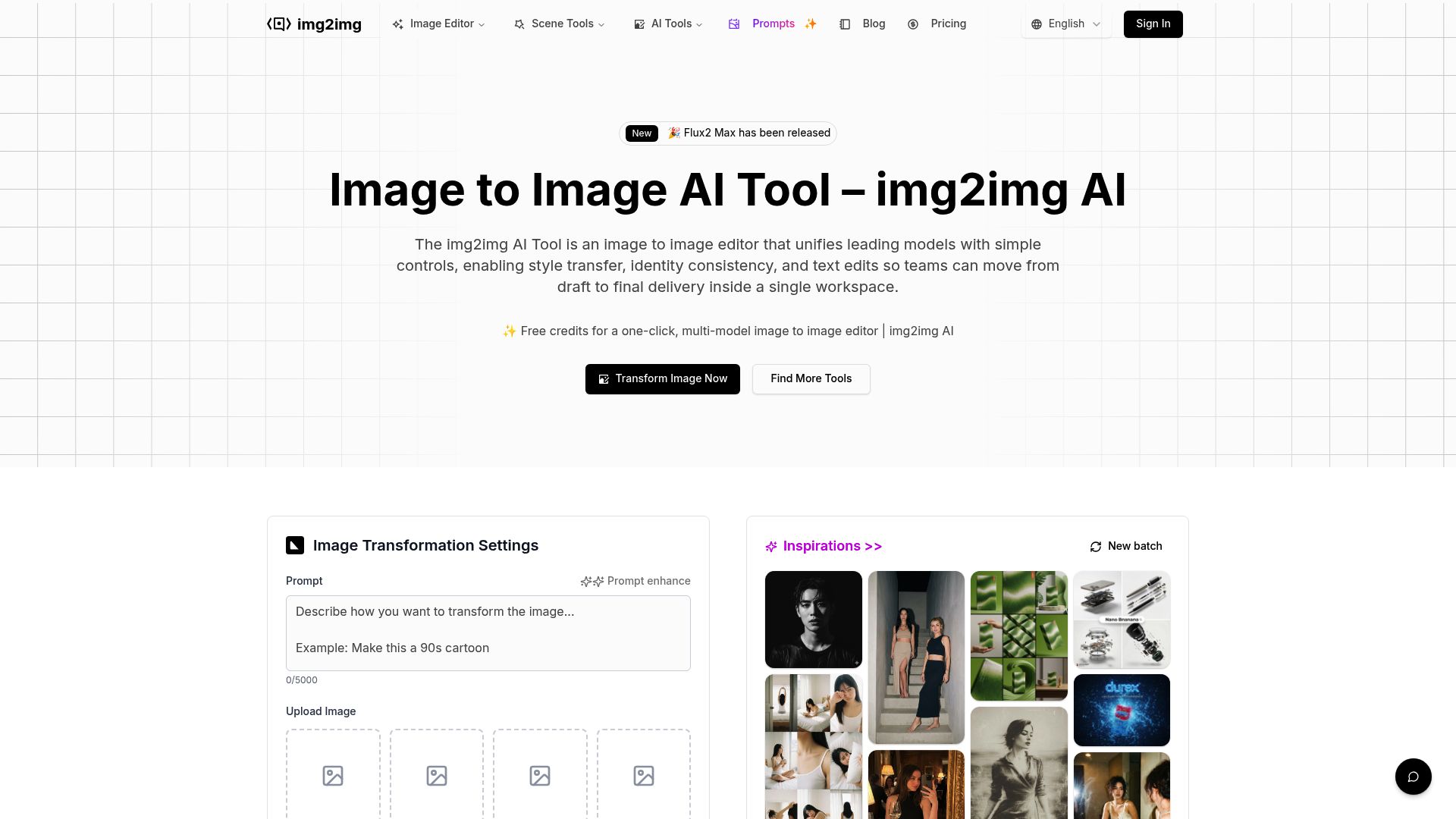 img2img AI screenshot