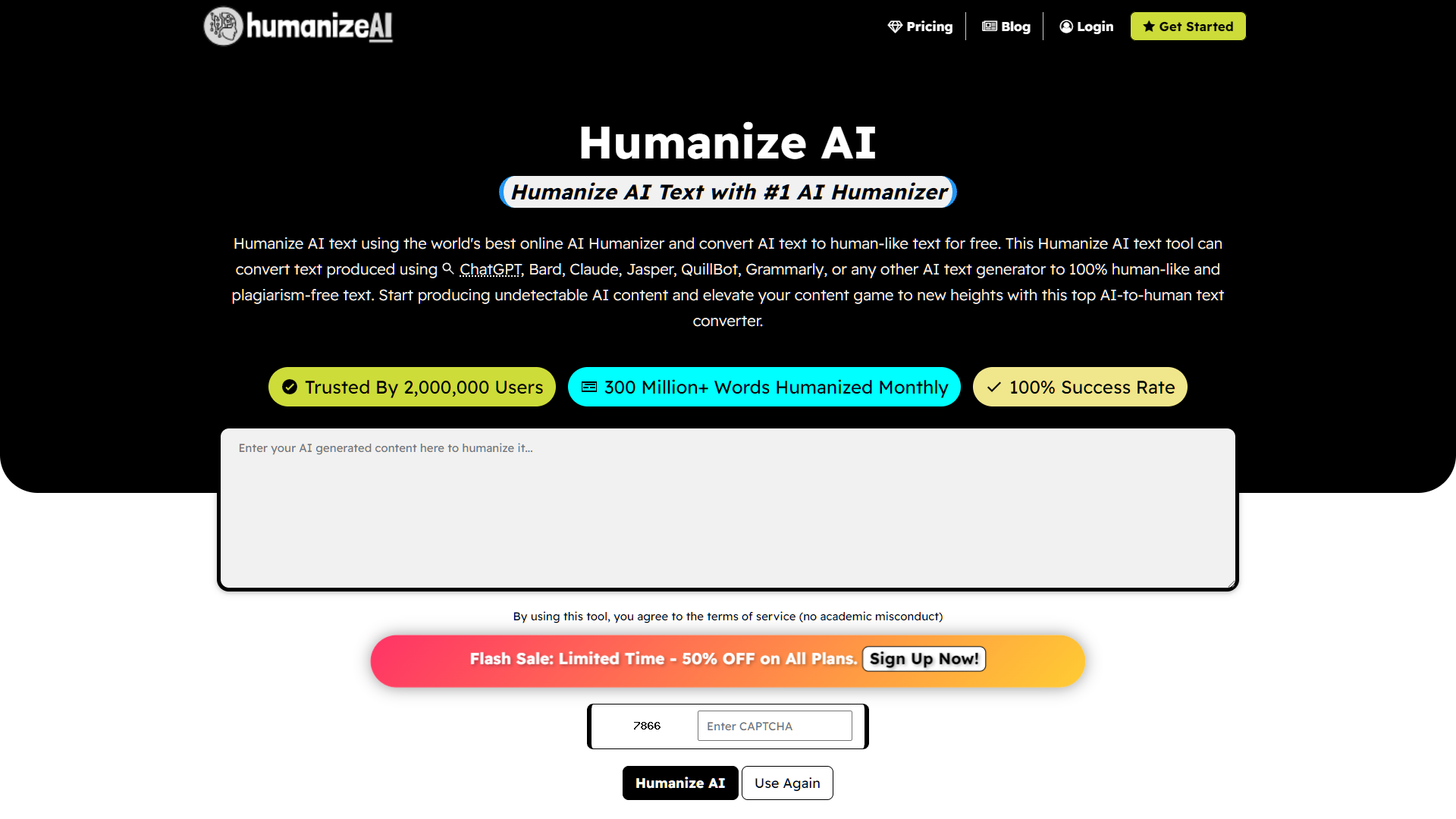 Humanize AI screenshot