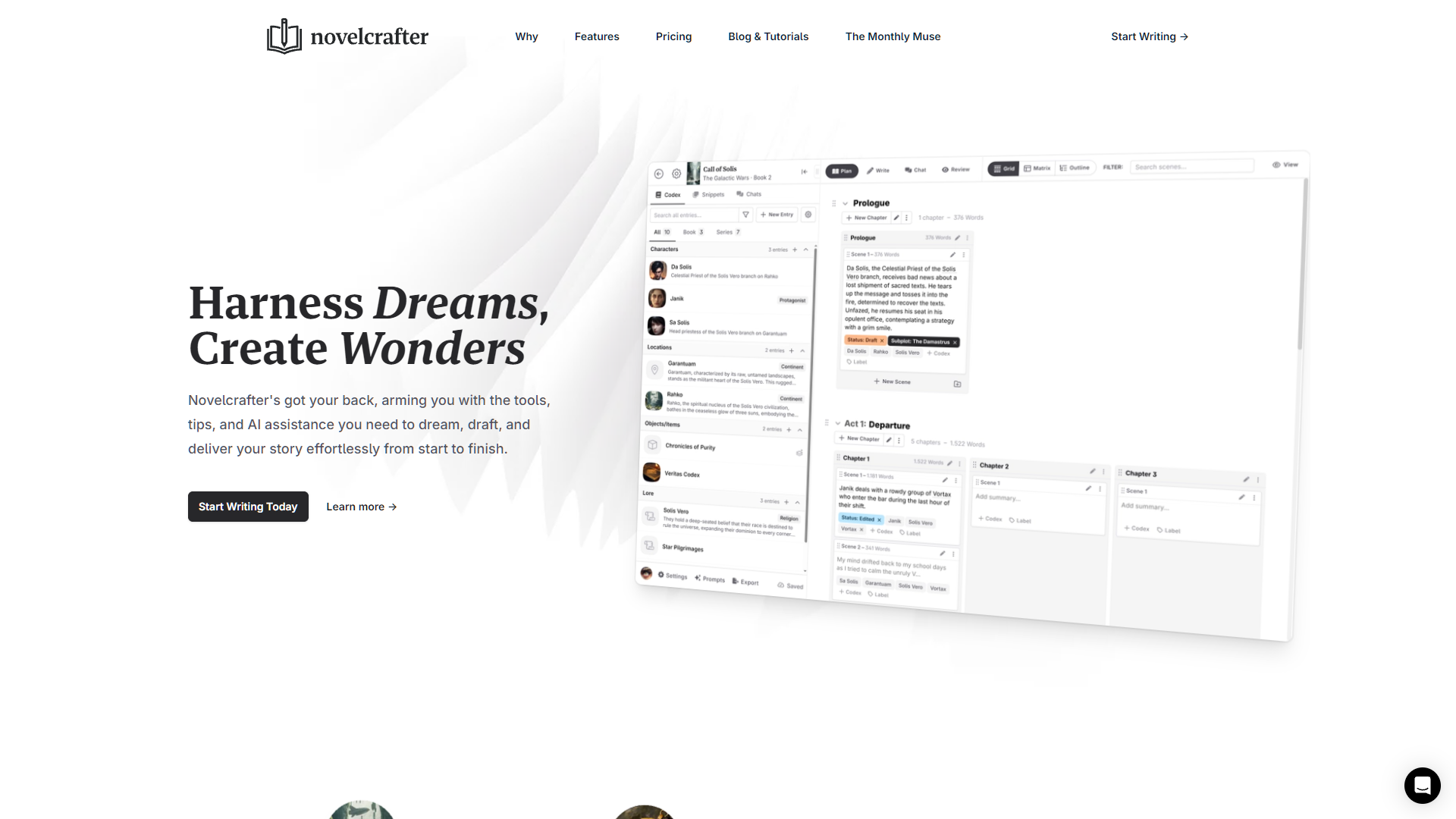 Novelcrafter screenshot