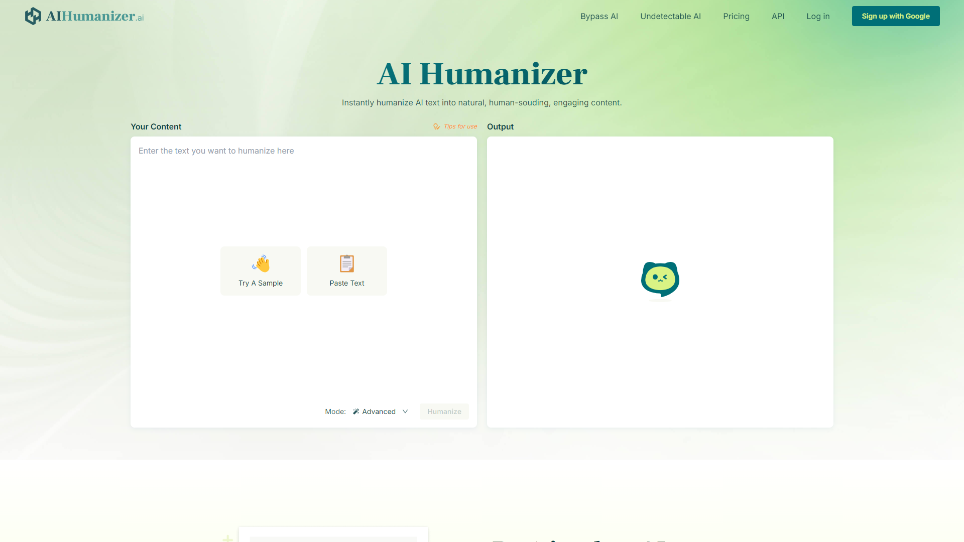 AIHumanize screenshot
