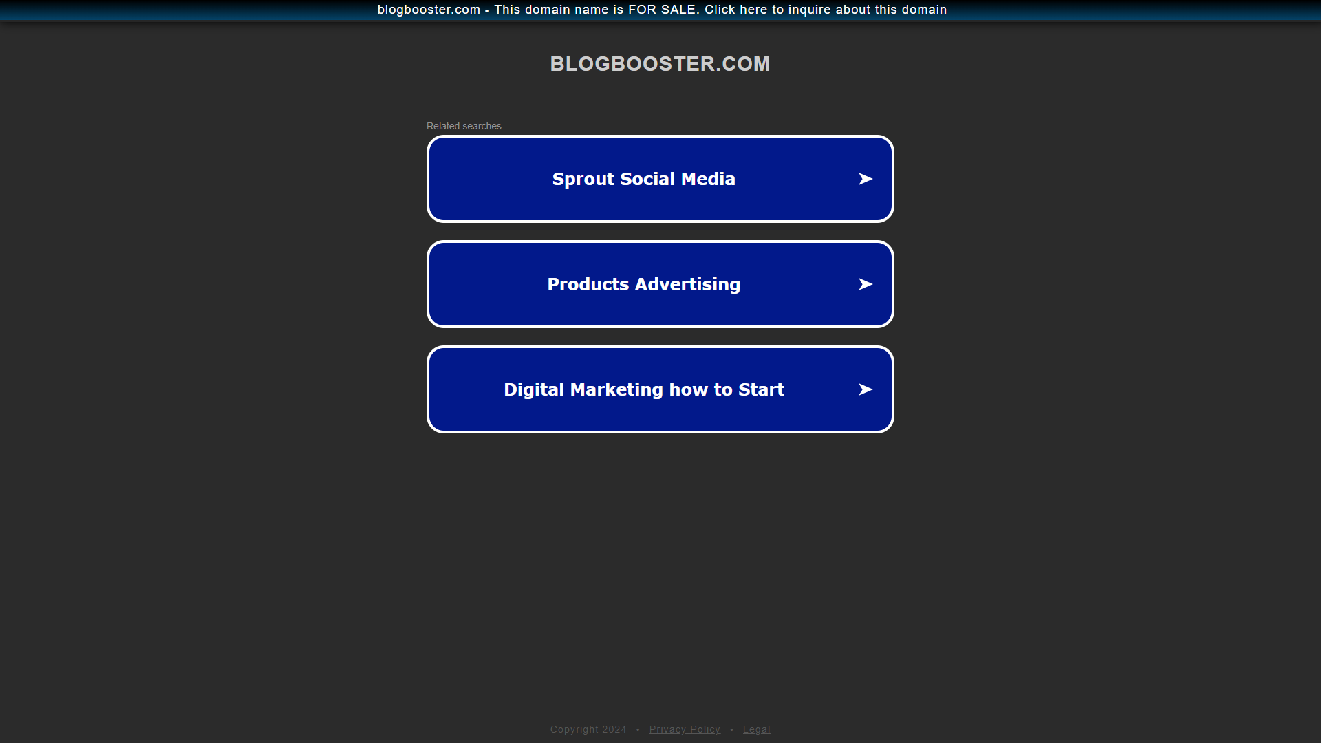 Blog Booster screenshot