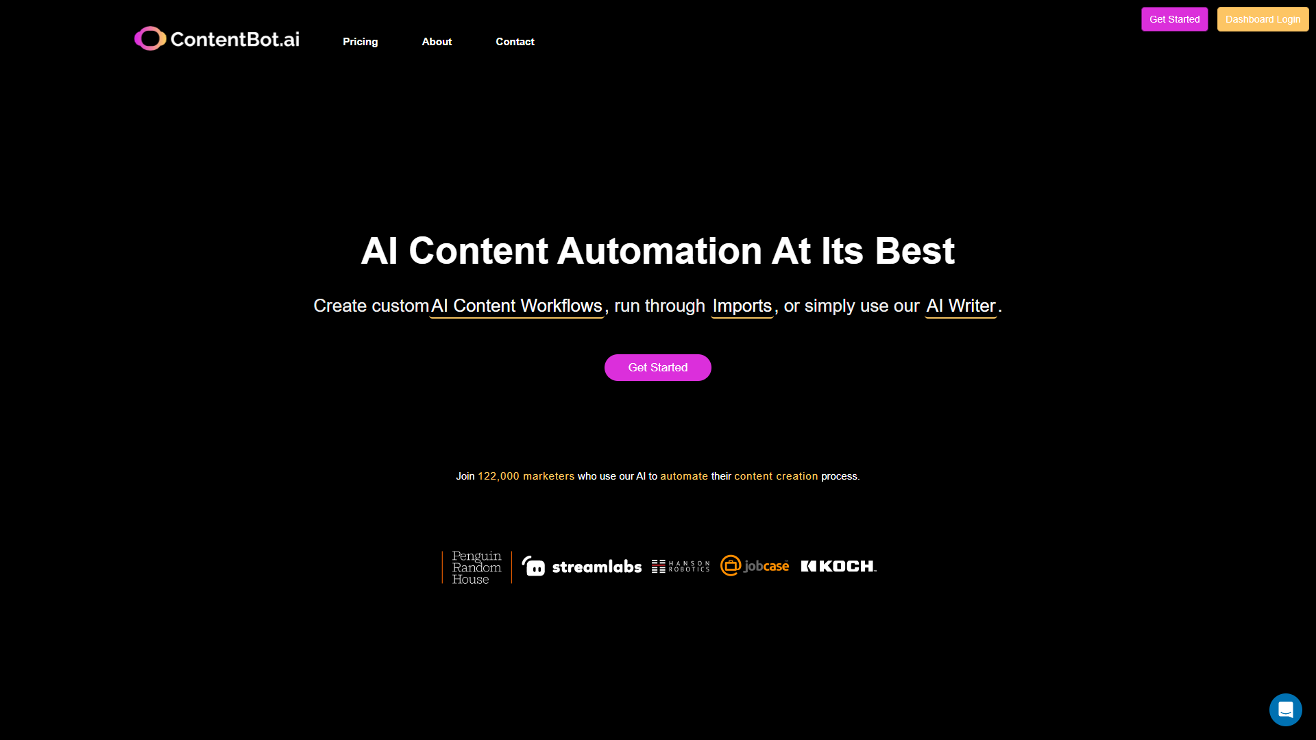 ContentBot AI screenshot
