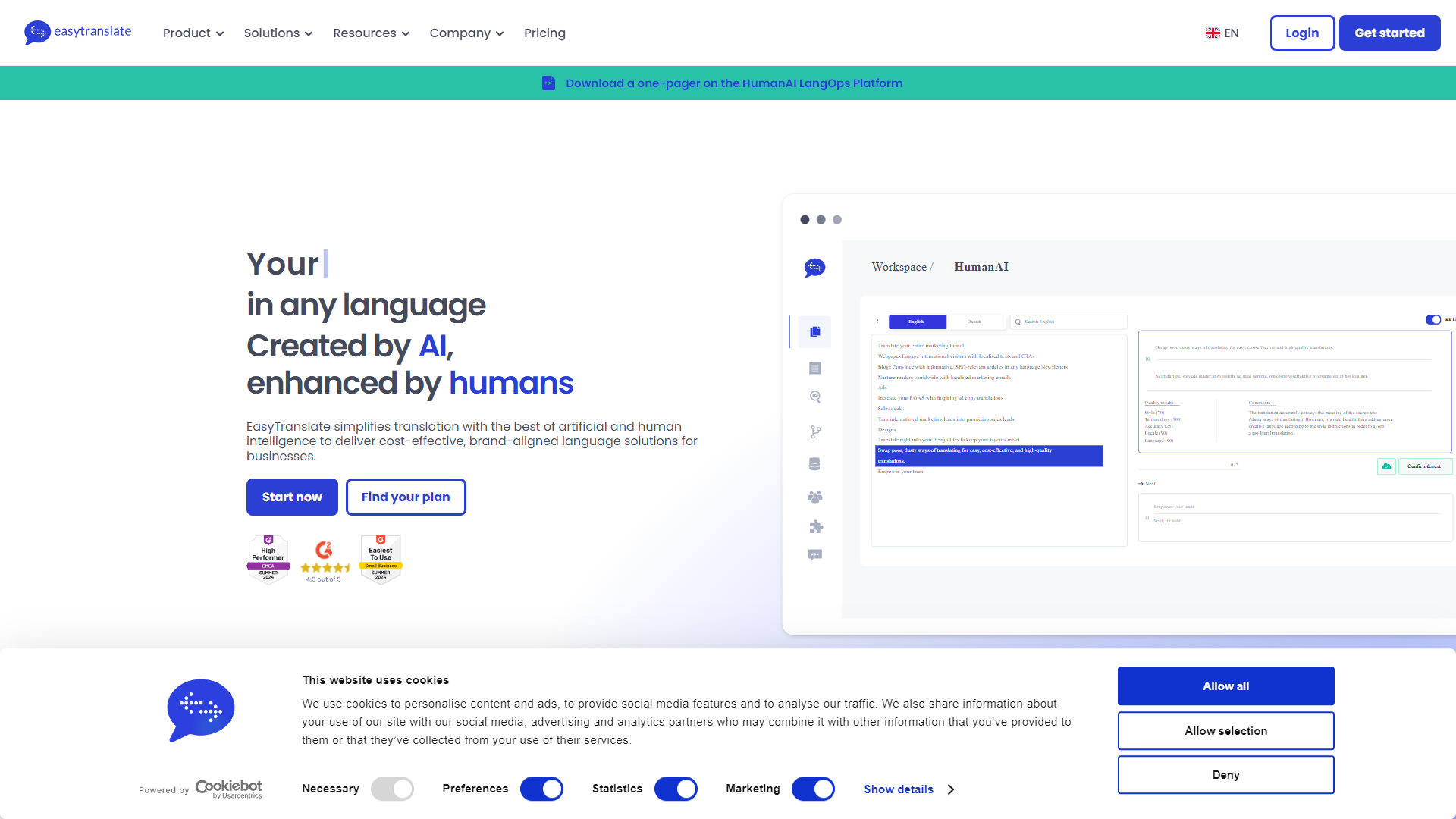 EasyTranslate screenshot