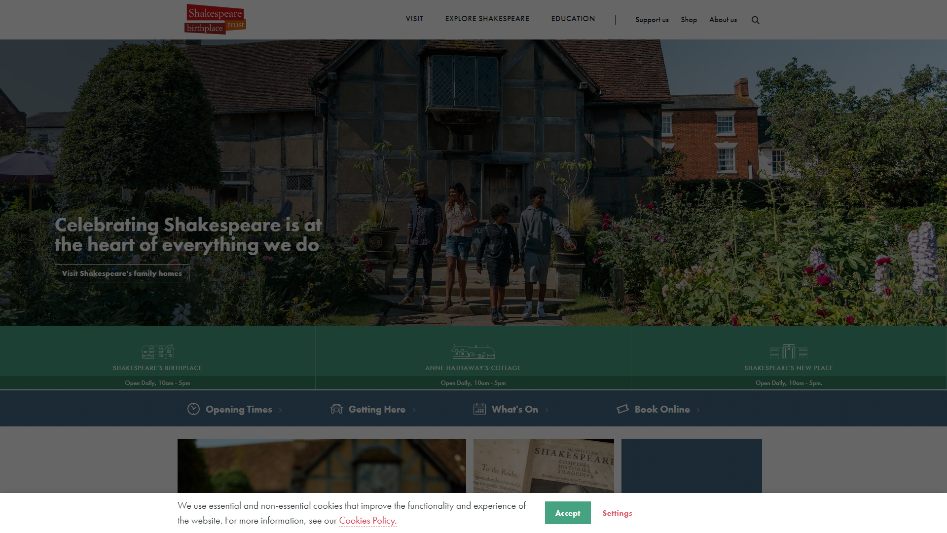 Shakespeare screenshot