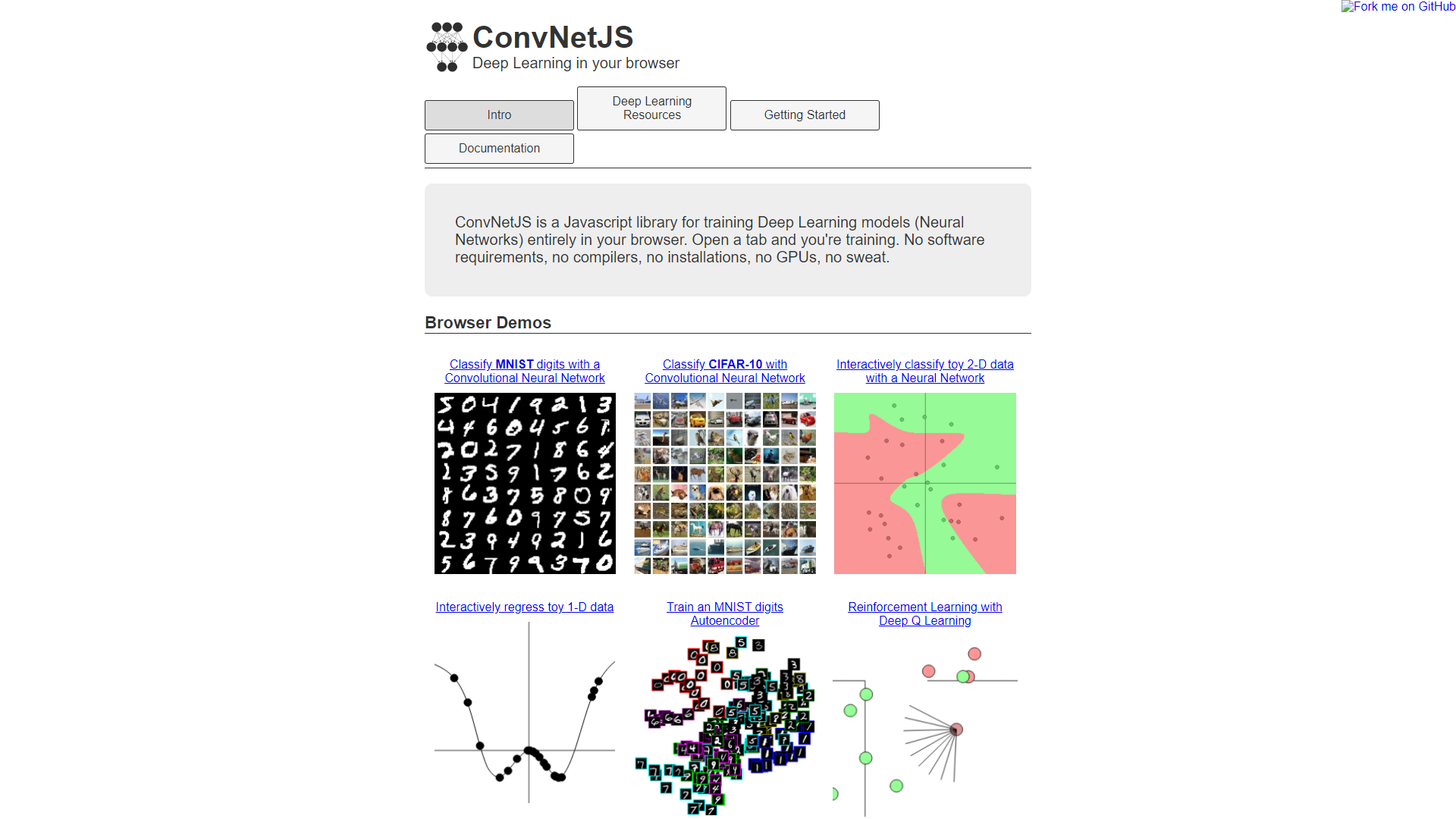 ConvNetJS screenshot