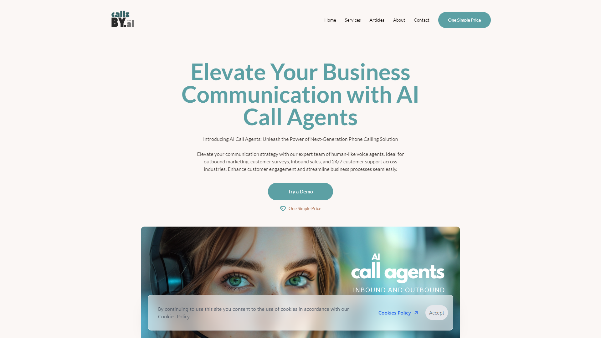 AI Call Agents screenshot