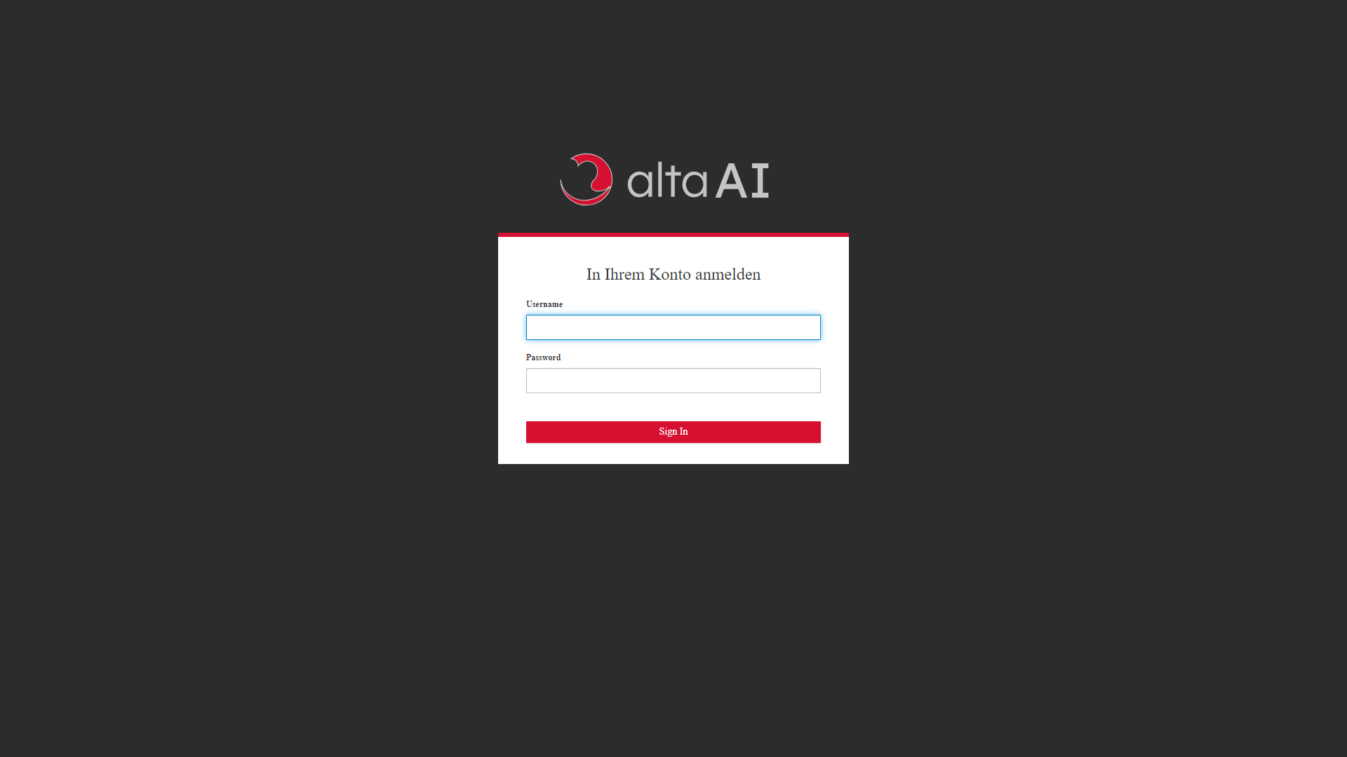 Alta AI screenshot