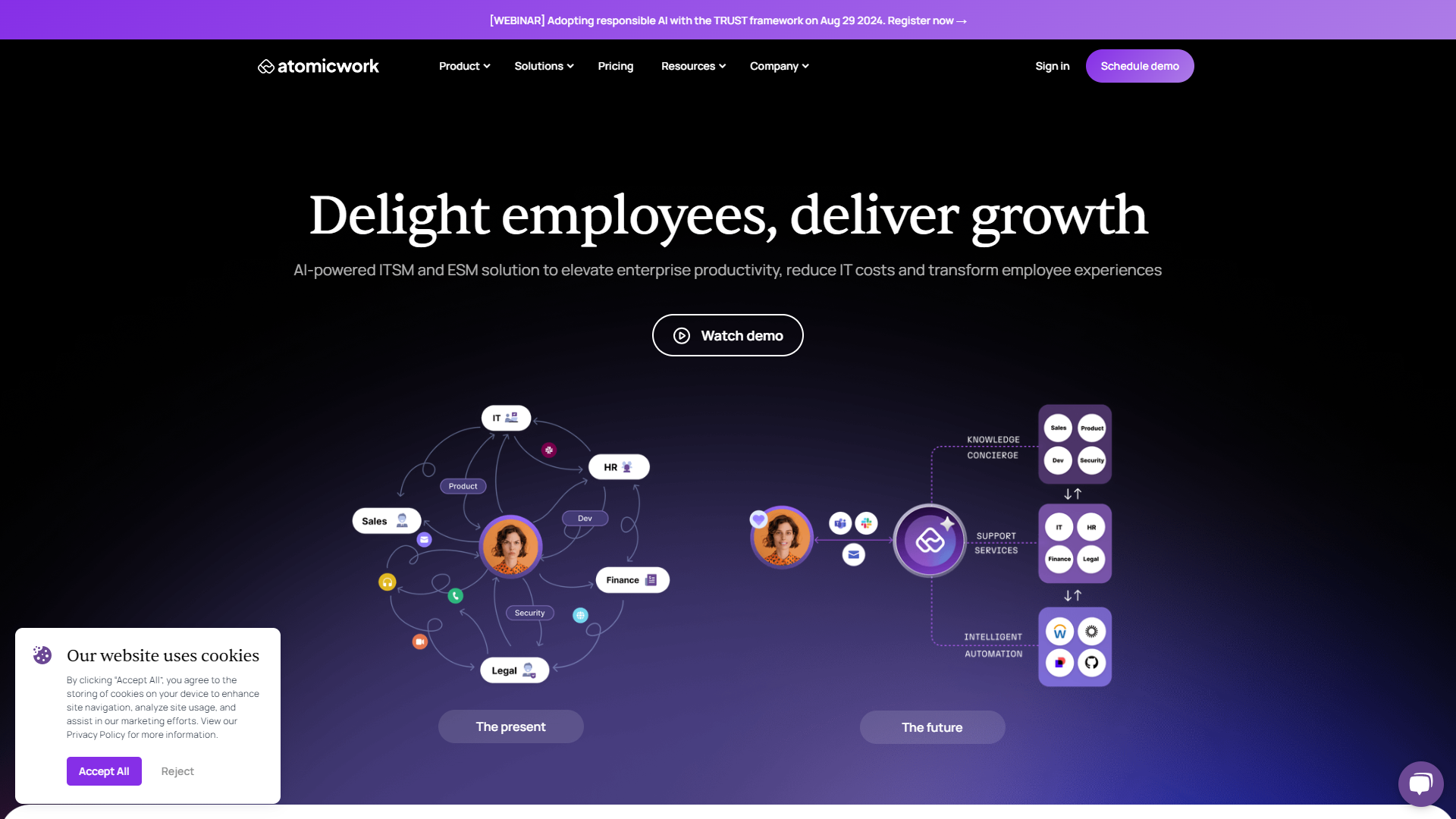 Atomicwork screenshot