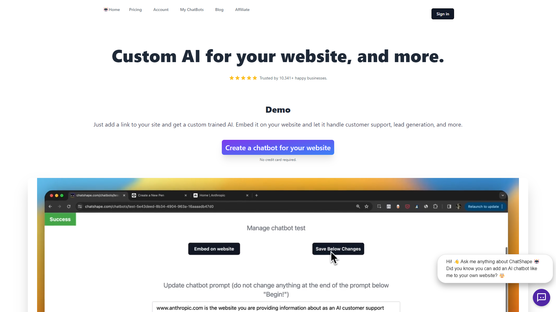 Chat Shape screenshot