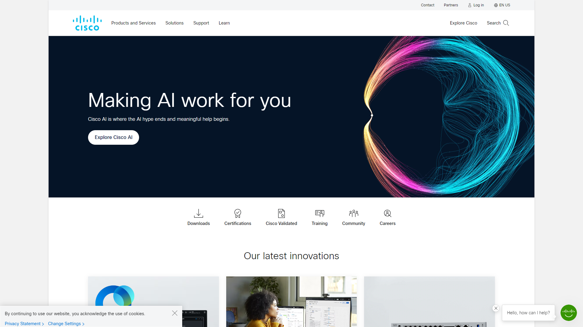 Cisco MindMeld screenshot