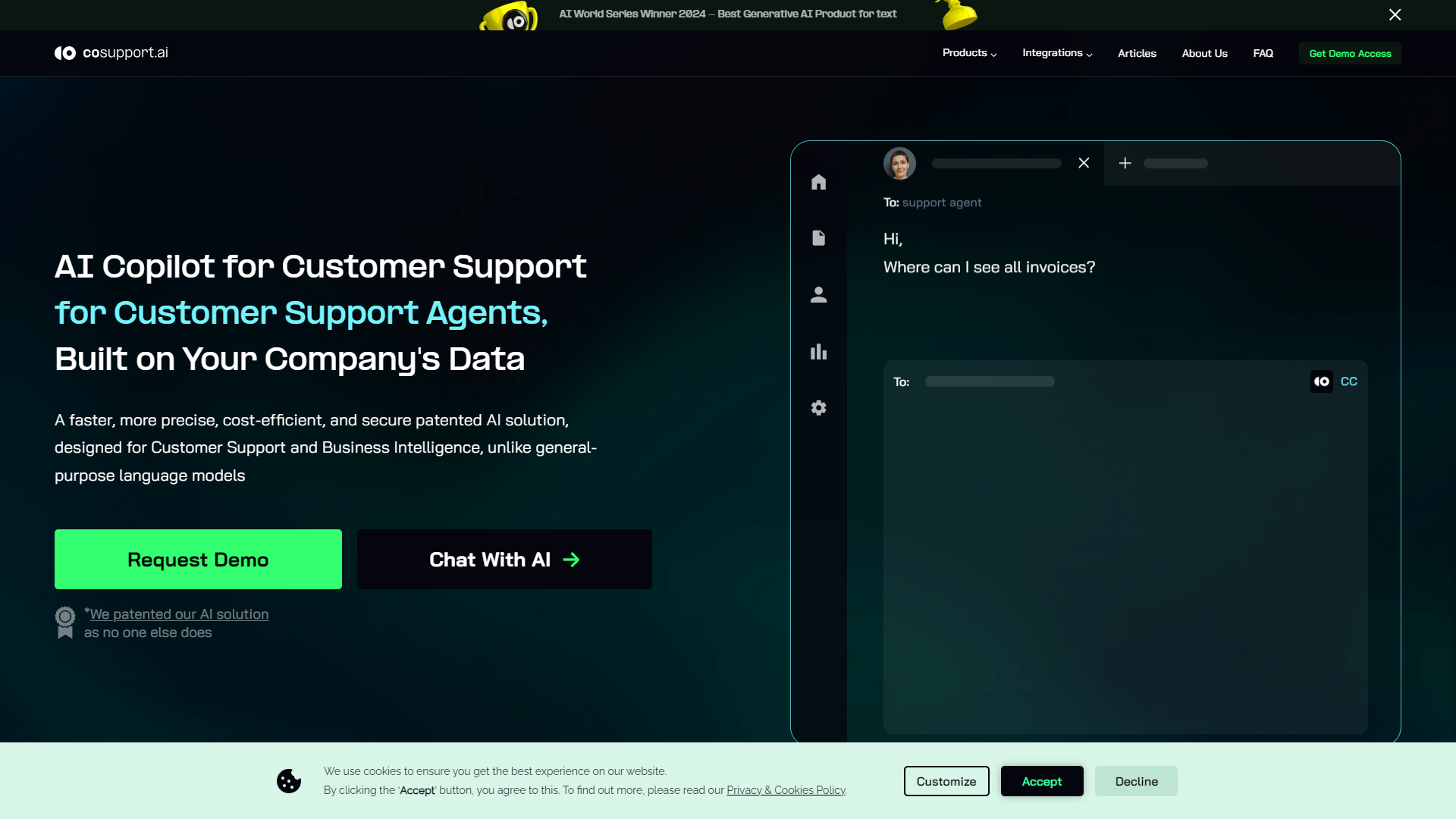 CoSupport AI screenshot