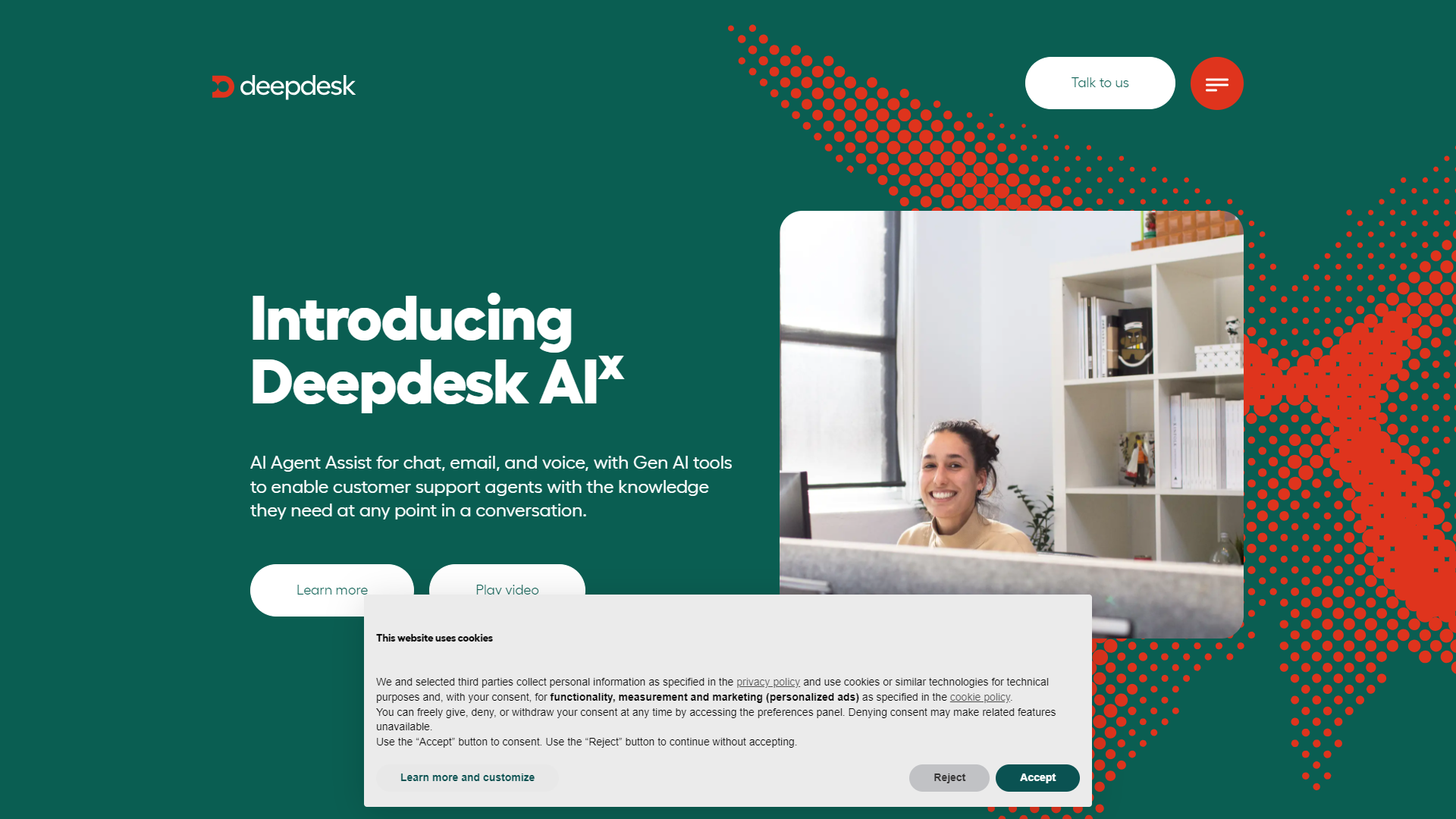 Deepdesk screenshot
