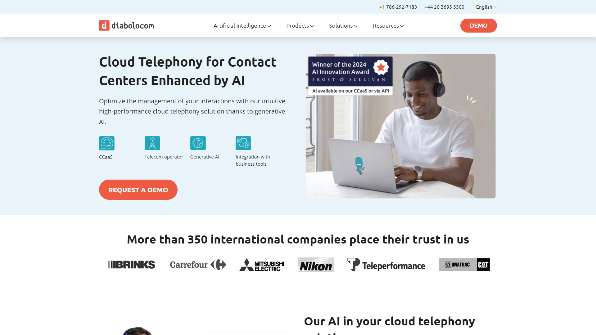 Diabolocom screenshot