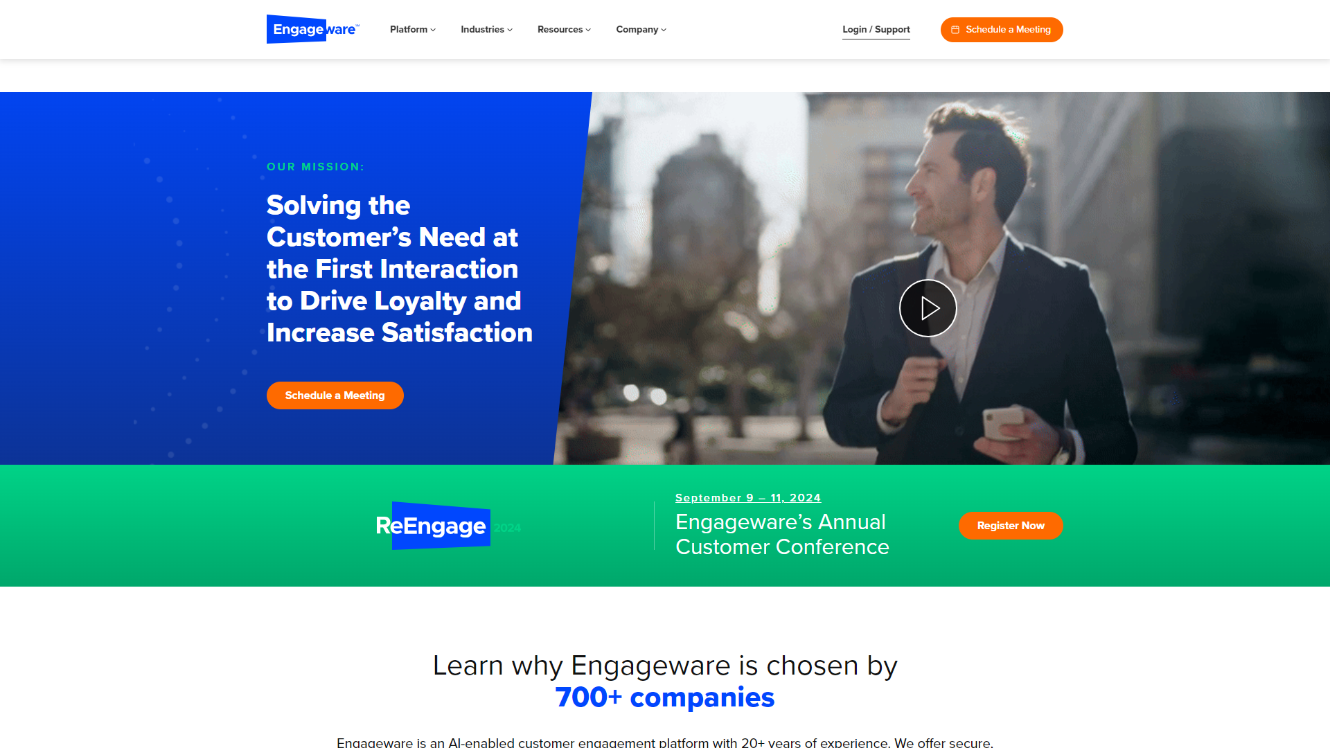 Engageware screenshot