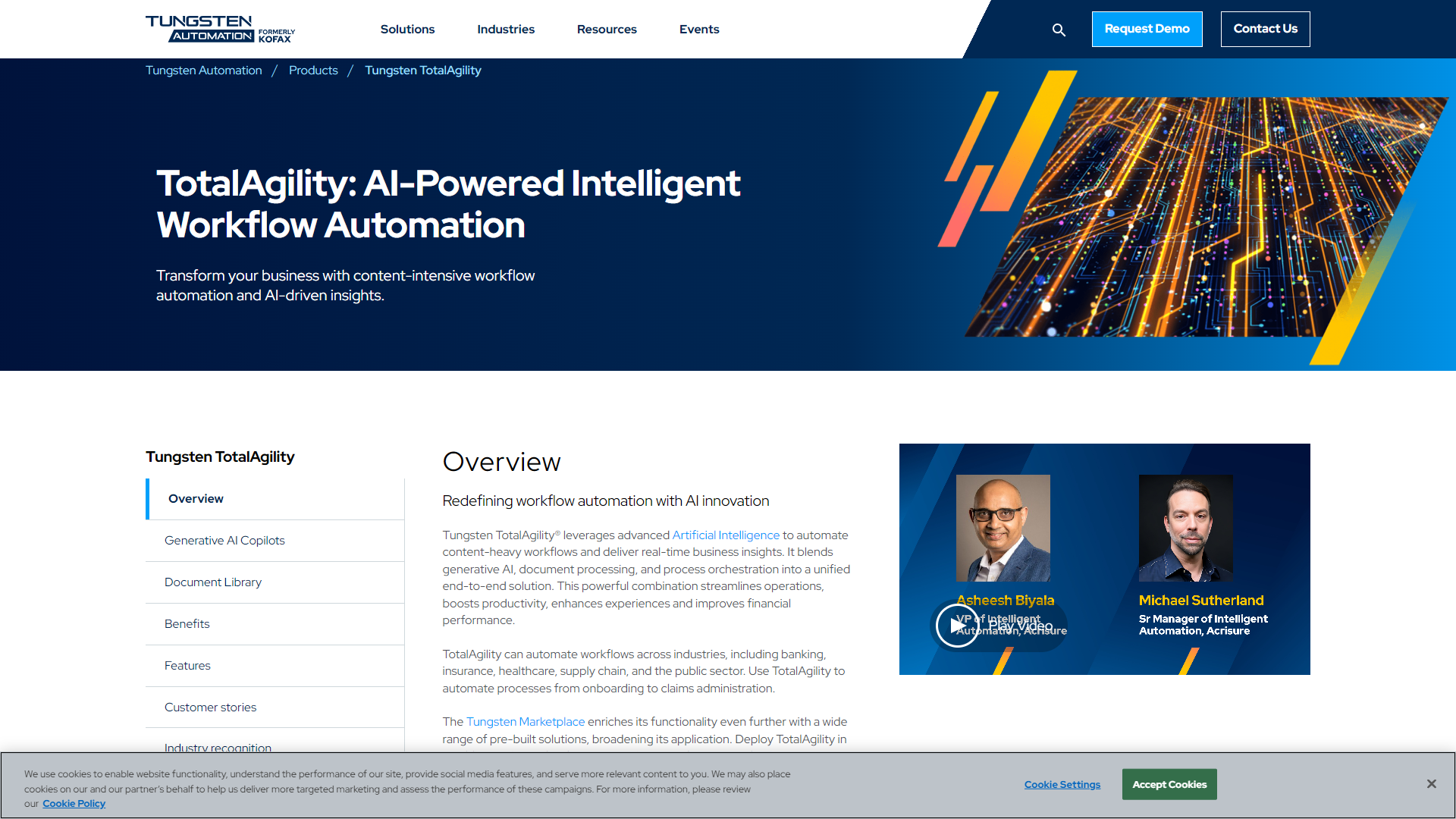 Kofax TotalAgility screenshot