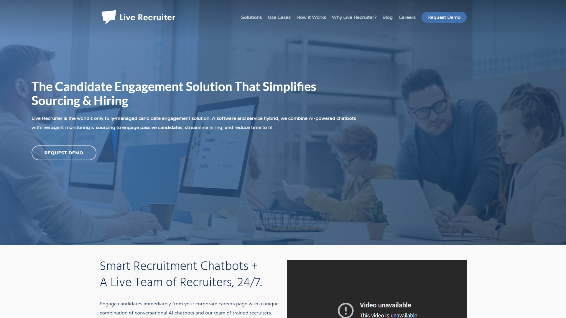 Live Recruiter screenshot