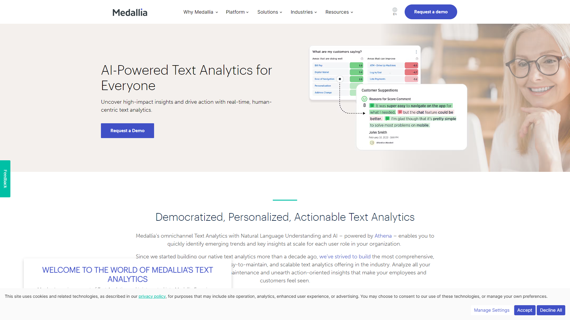 MonkeyLearn screenshot