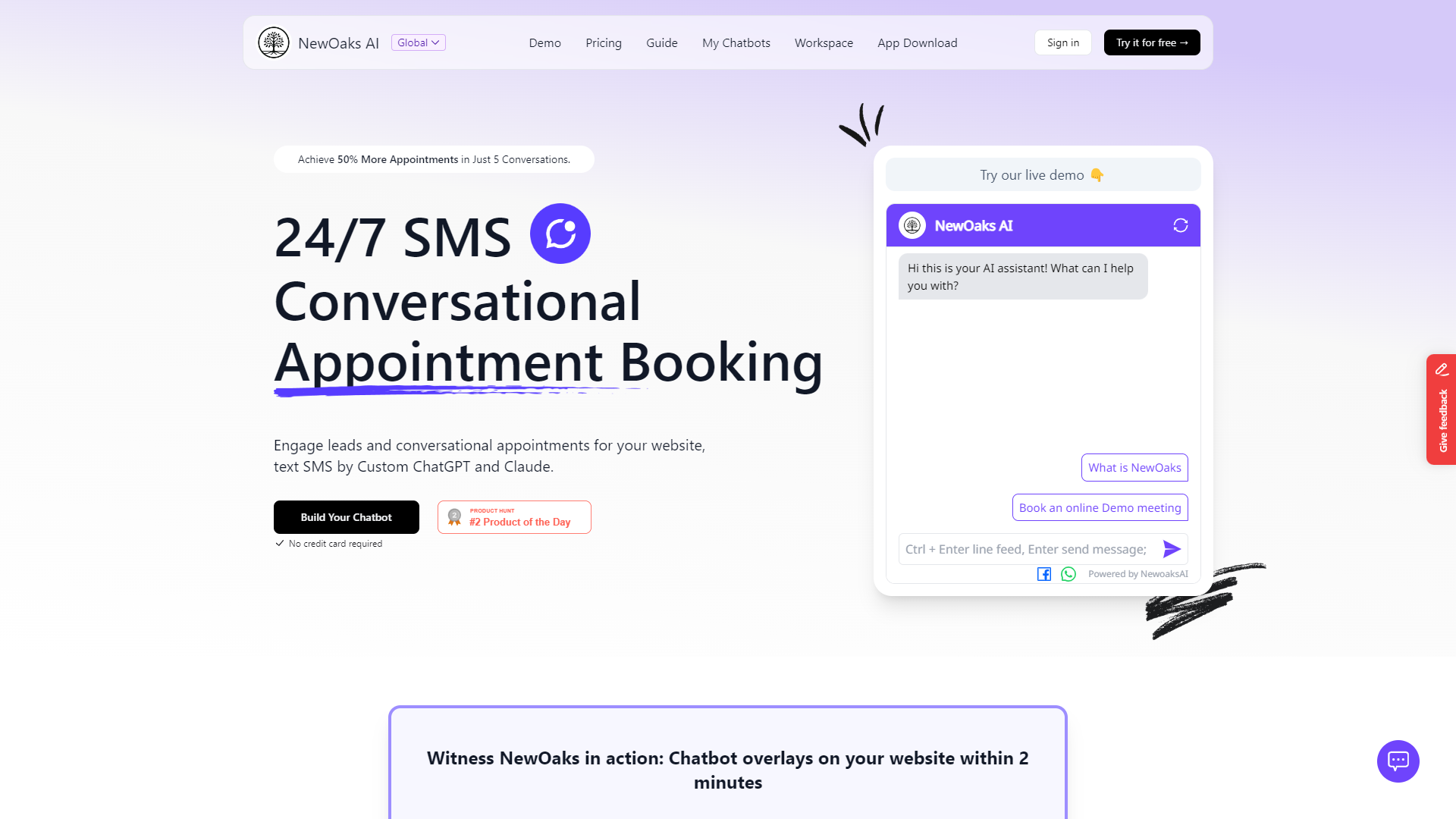 NewOaks AI screenshot