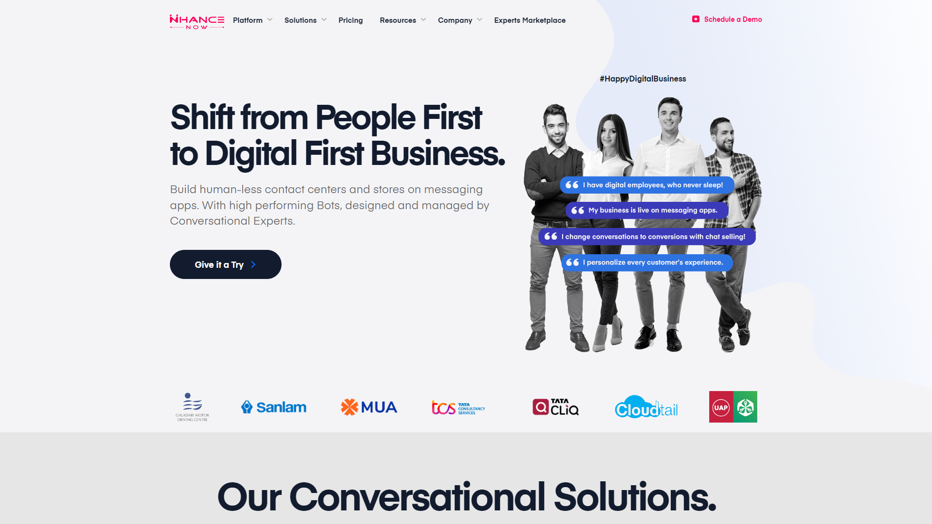 NHANCE NOW screenshot