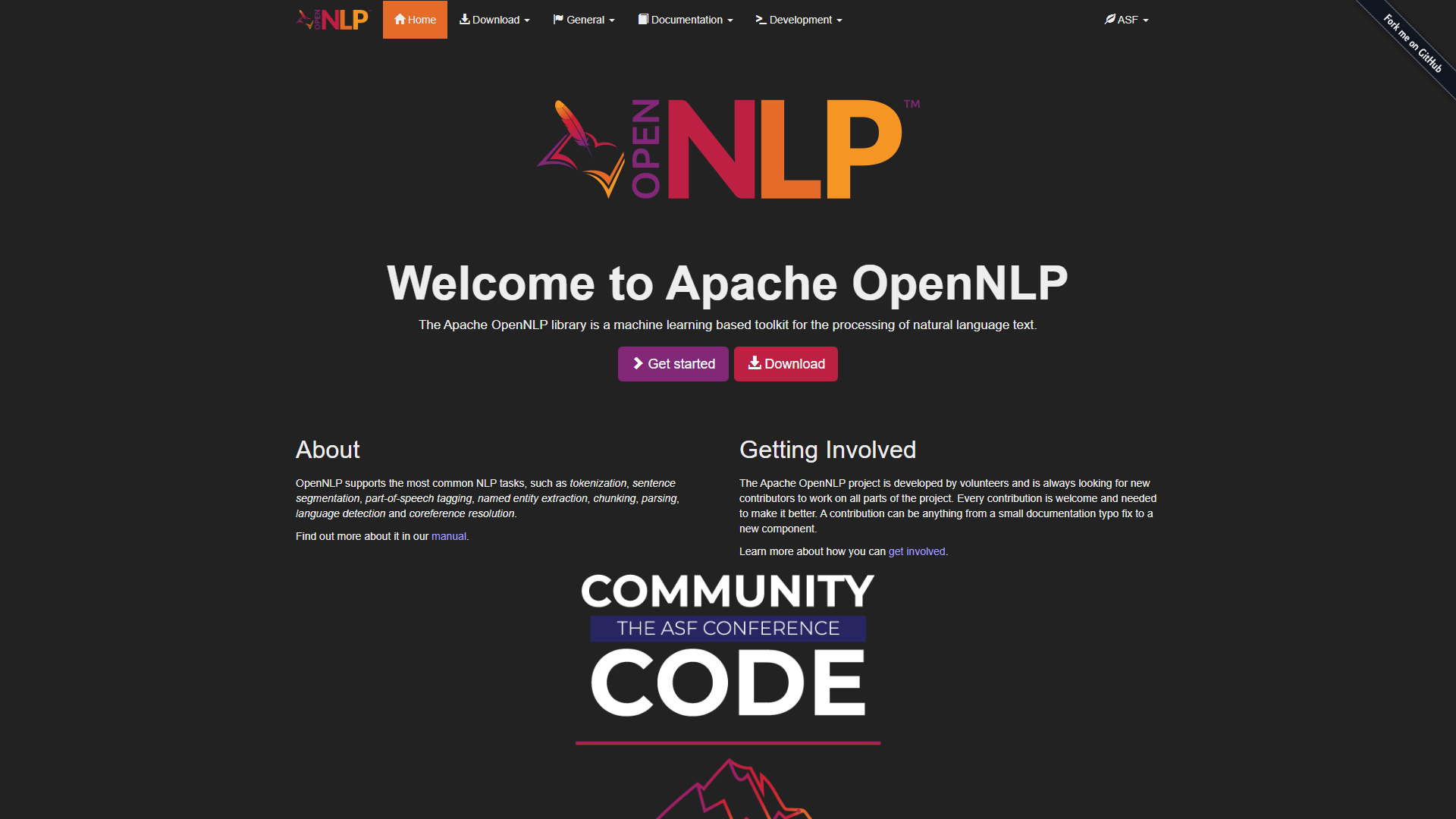 openNLP screenshot