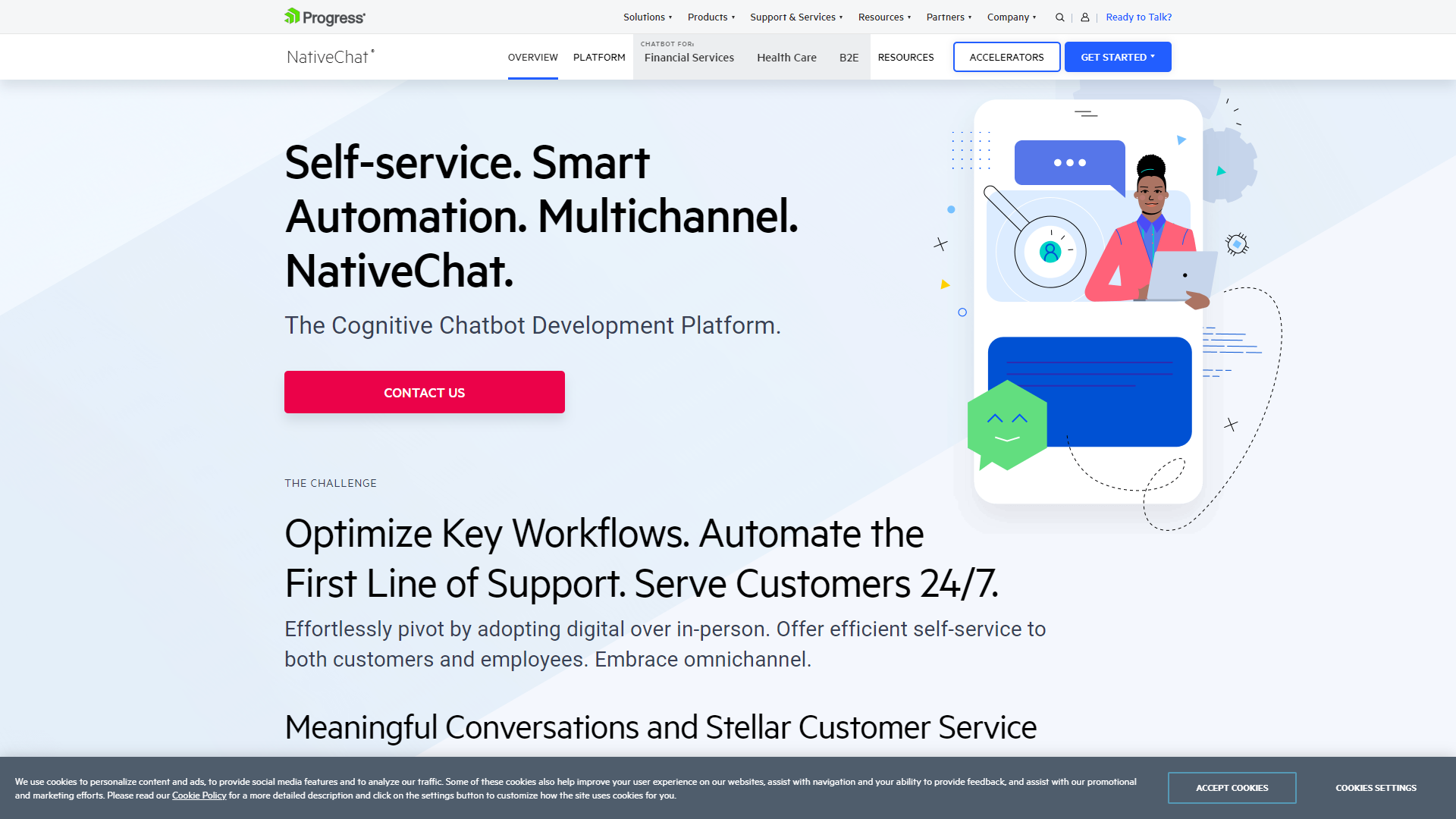 Progress NativeChat screenshot