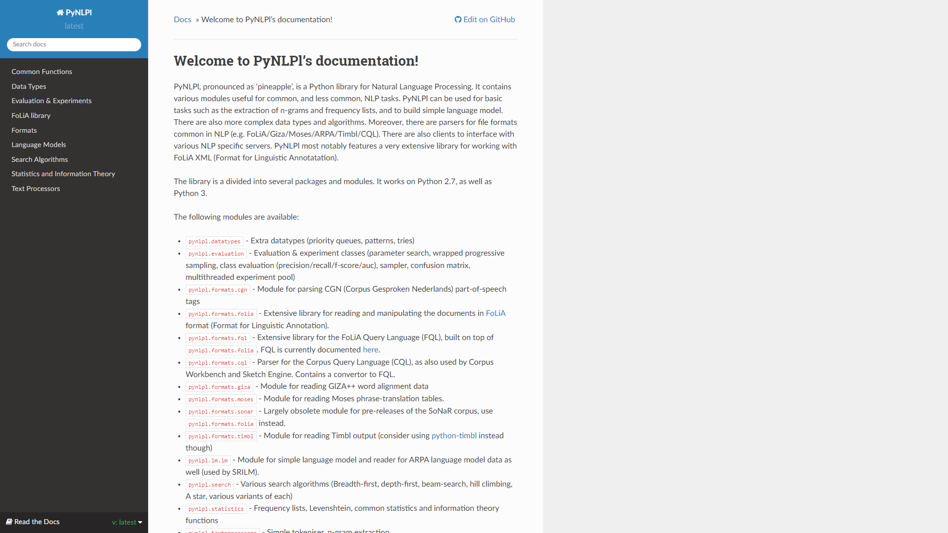 PyNLPl screenshot