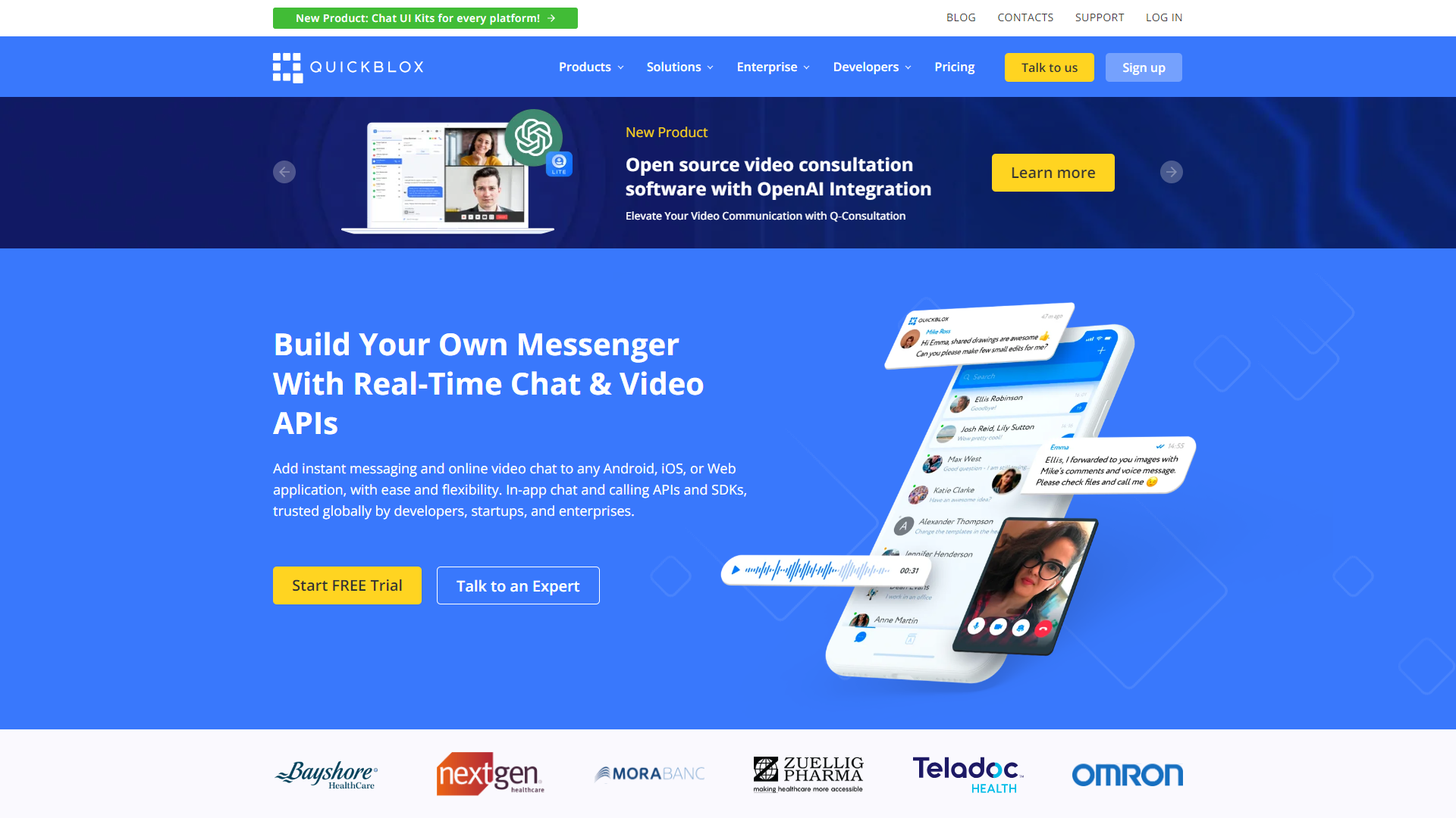 QuickBlox screenshot