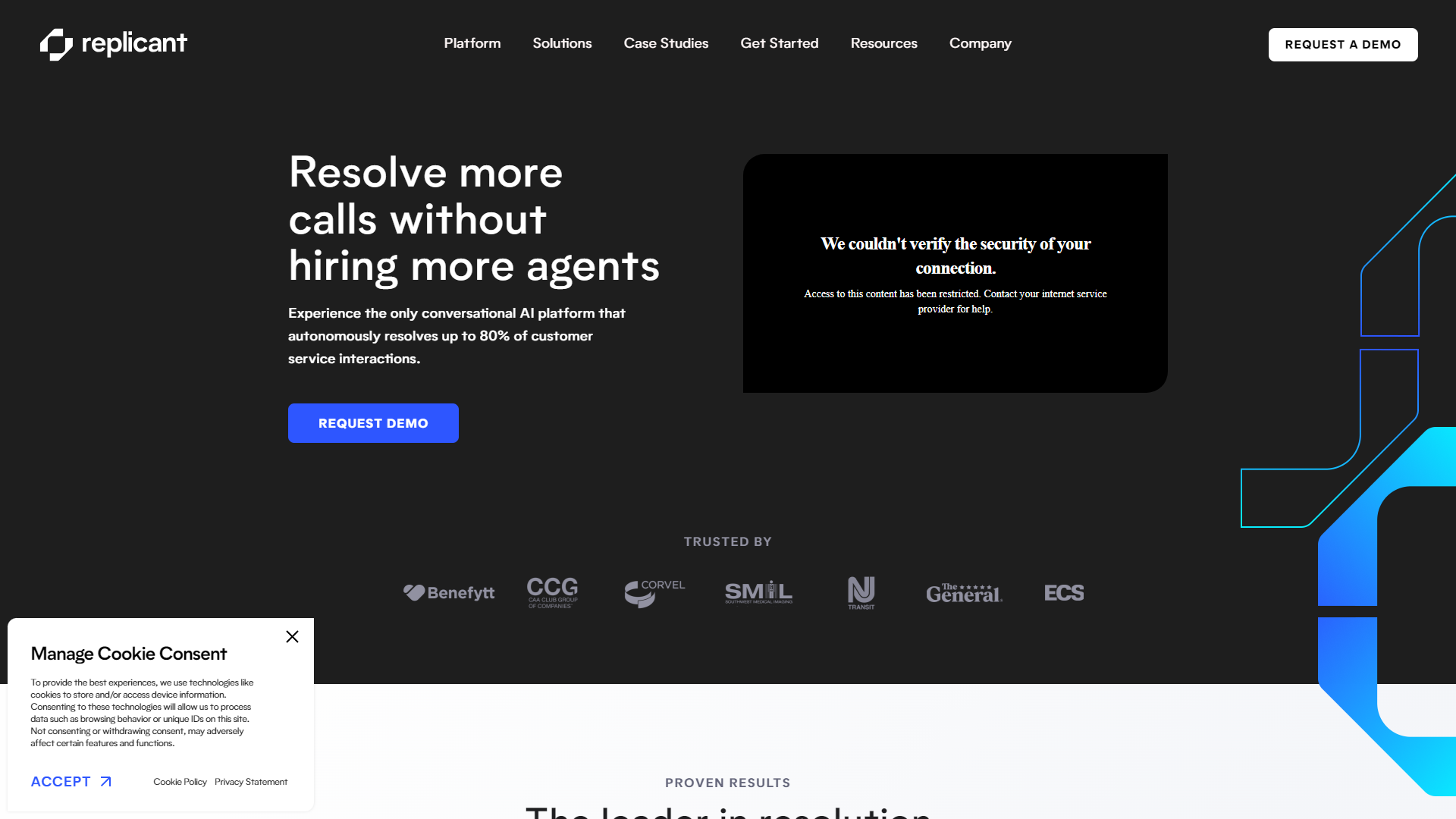 Replicant screenshot