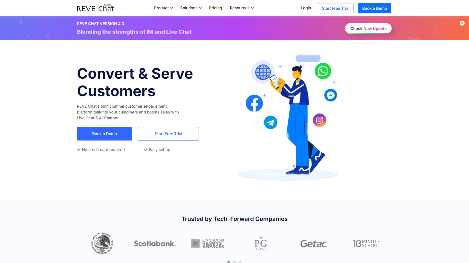 REVE Chat screenshot