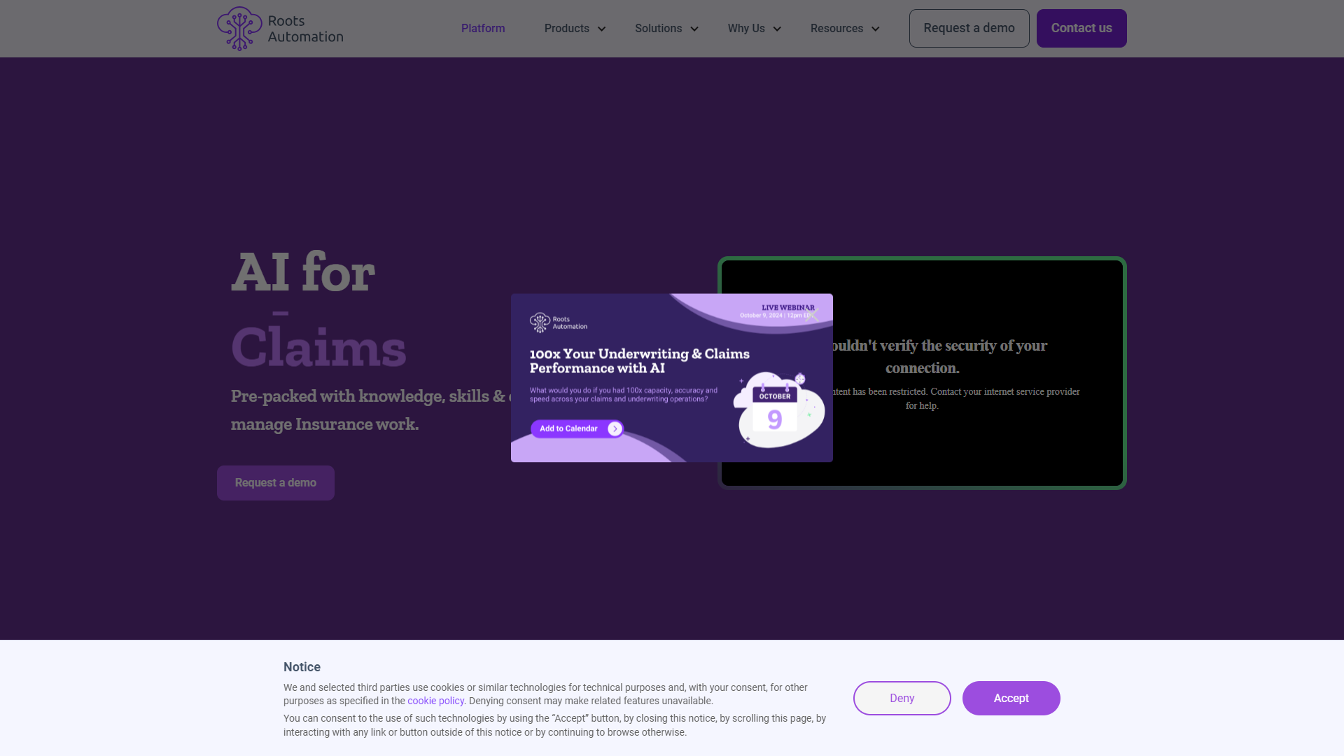 Roots Automation screenshot