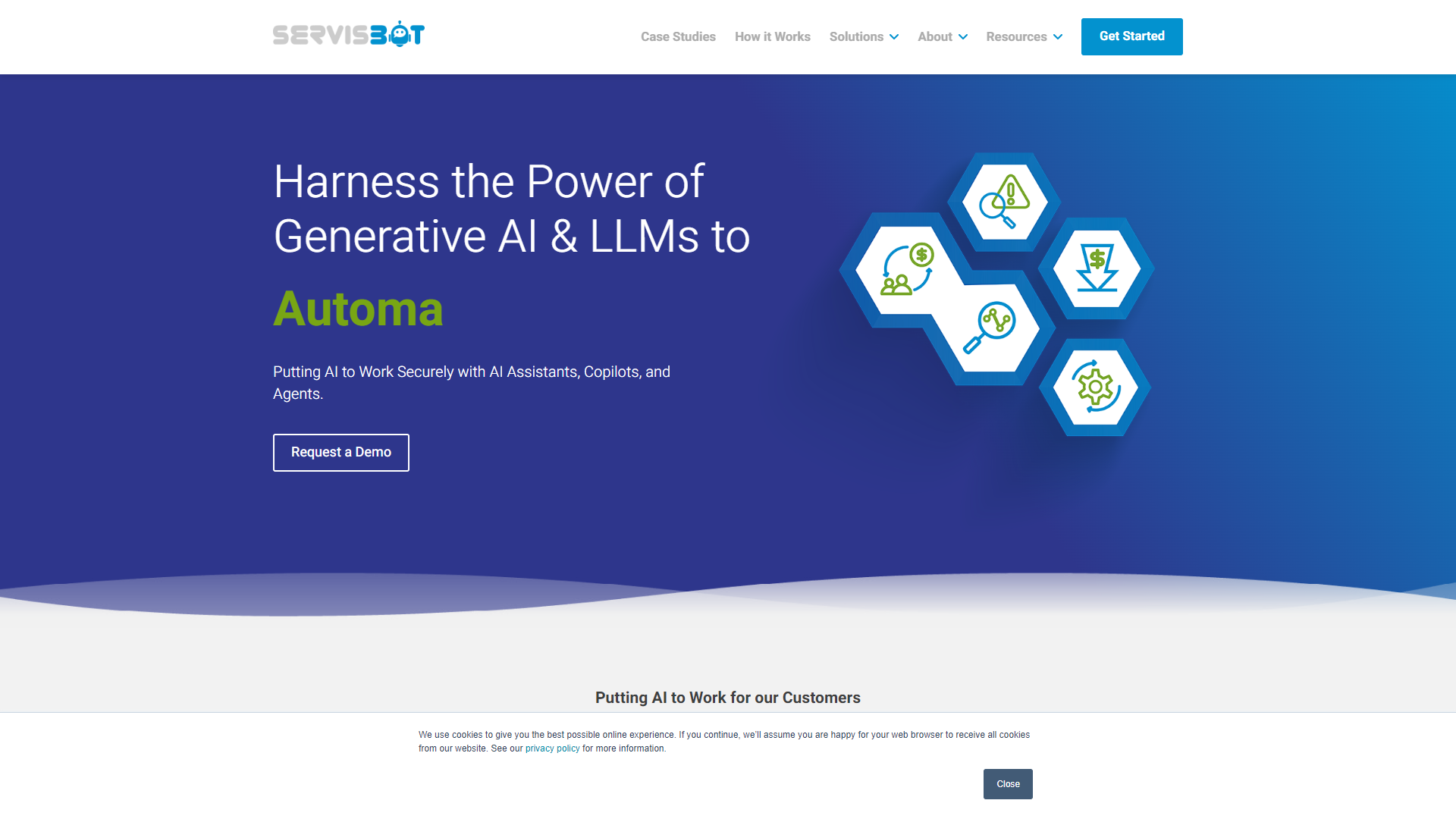 ServisBOT screenshot