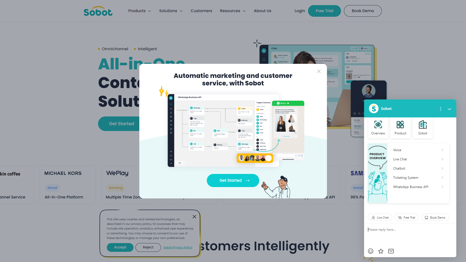 Sobot Omnichannel Suite screenshot