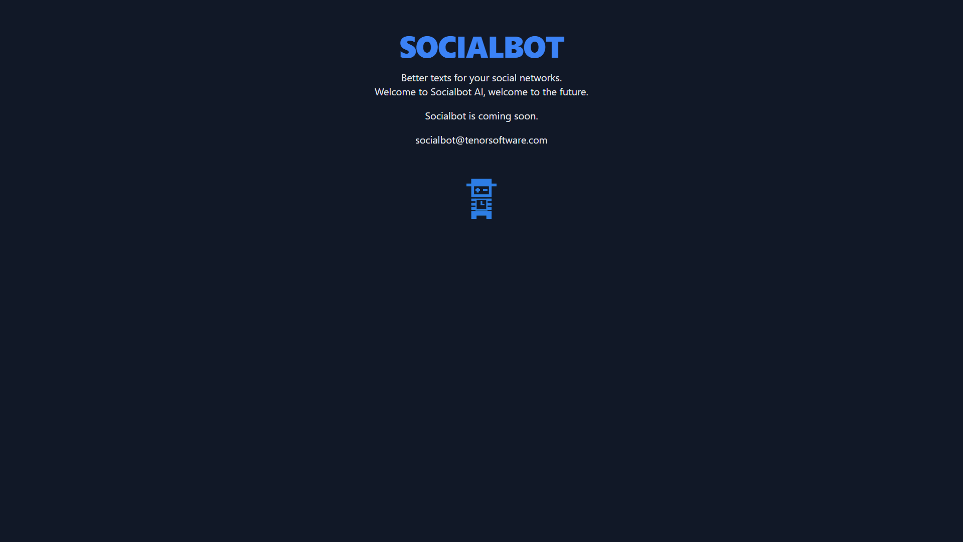 SocialBot screenshot
