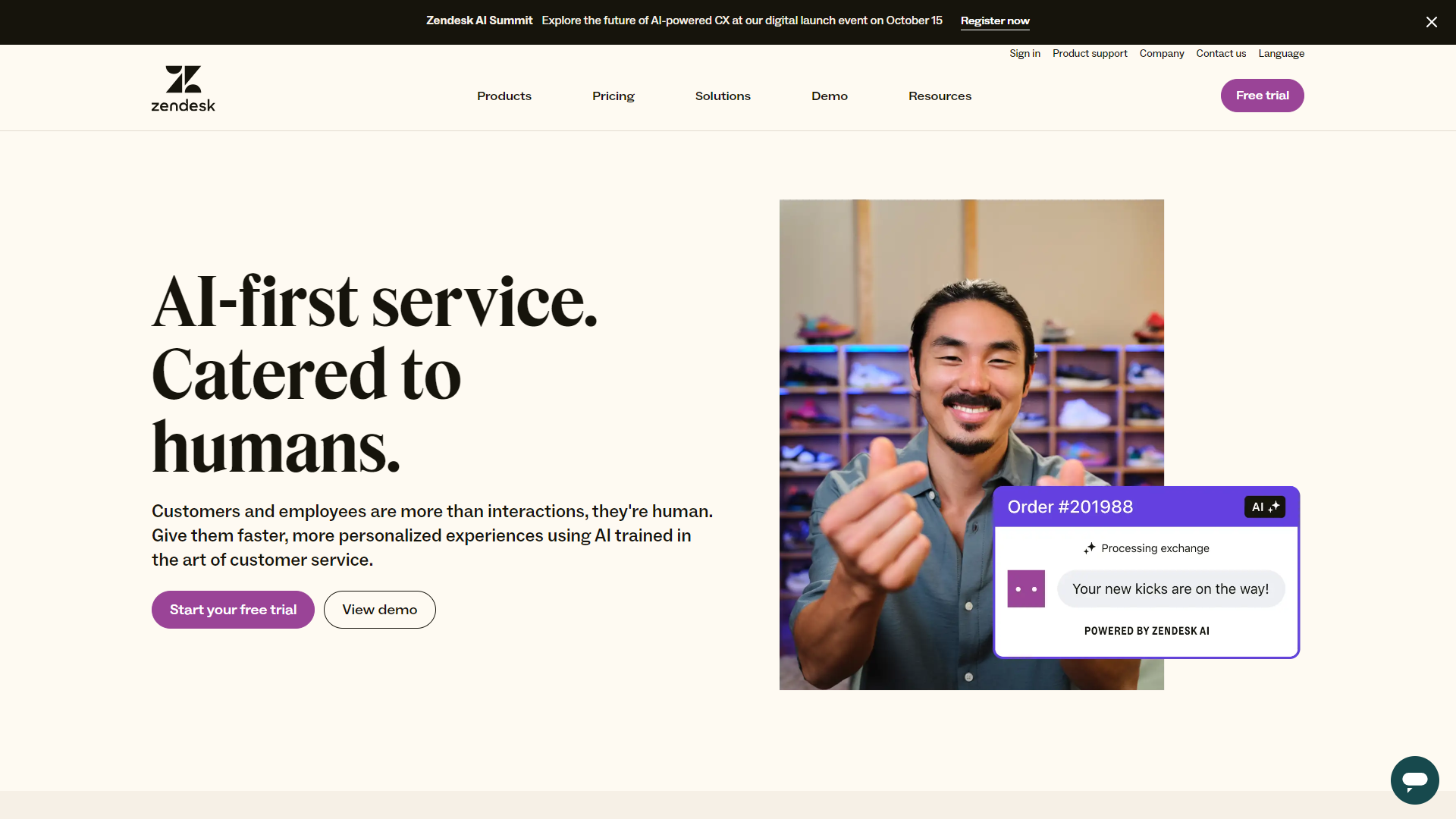 Zendesk Support Suite screenshot