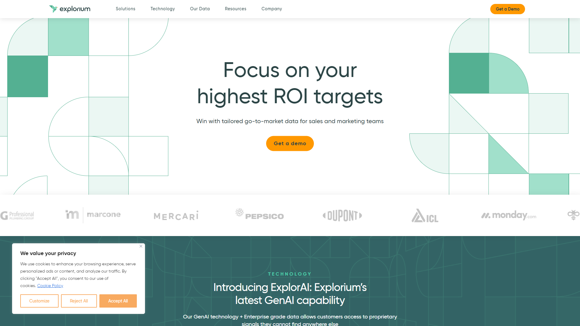 Explorium screenshot