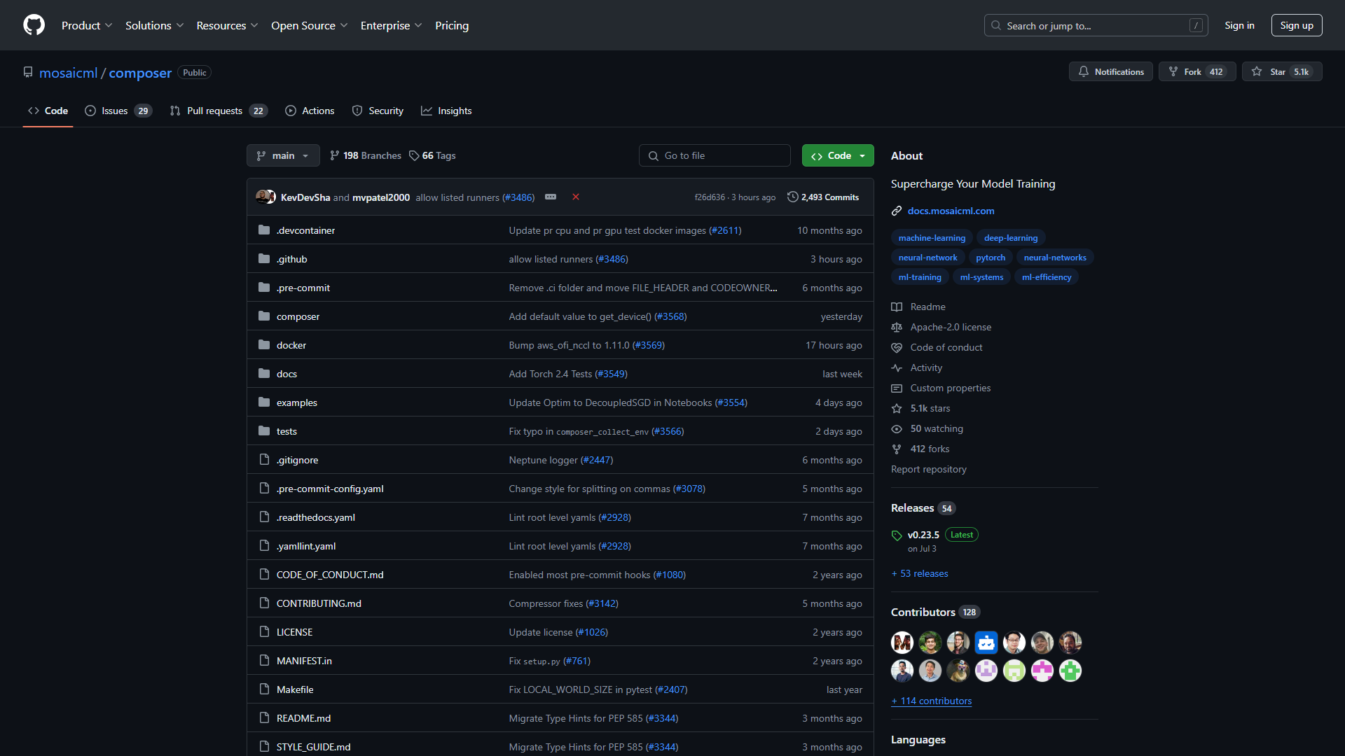 MosAIcML Composer screenshot
