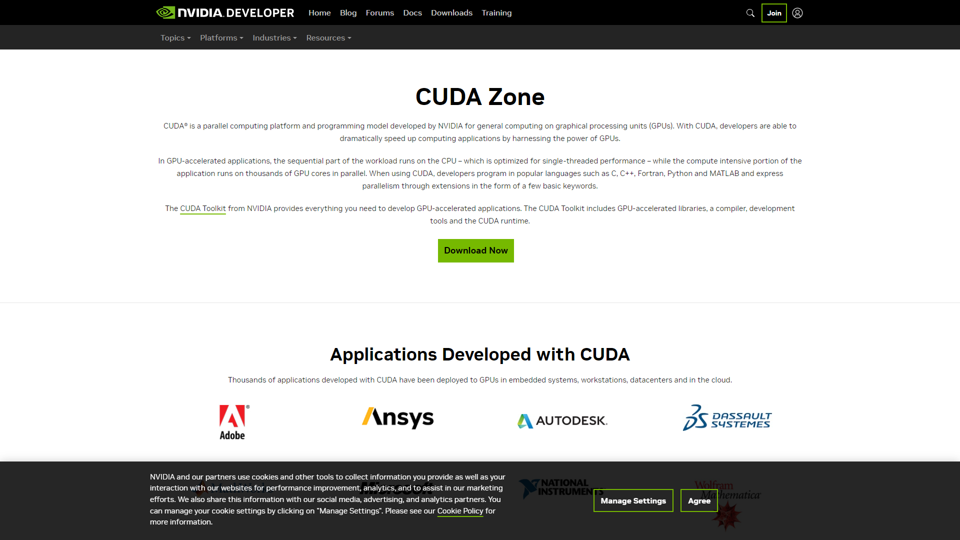NVIDIA CUDA GL screenshot