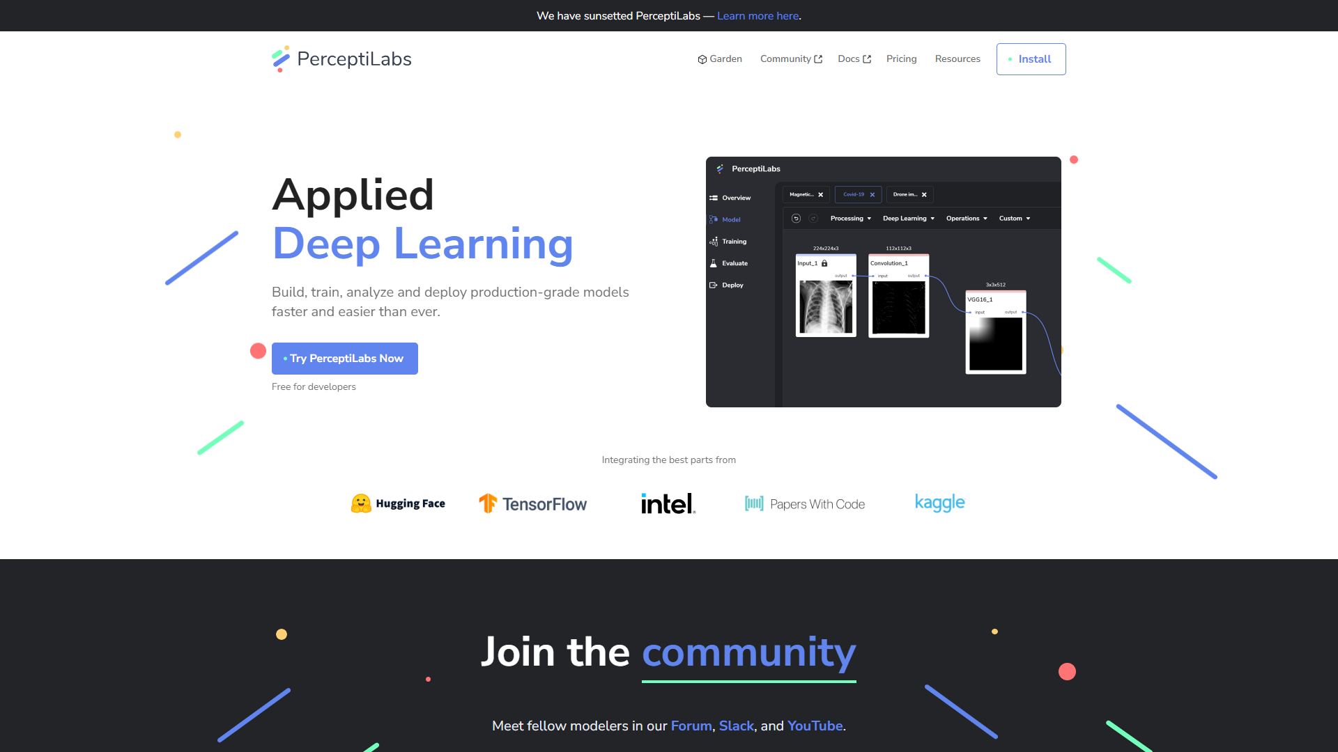 PerceptiLabs screenshot