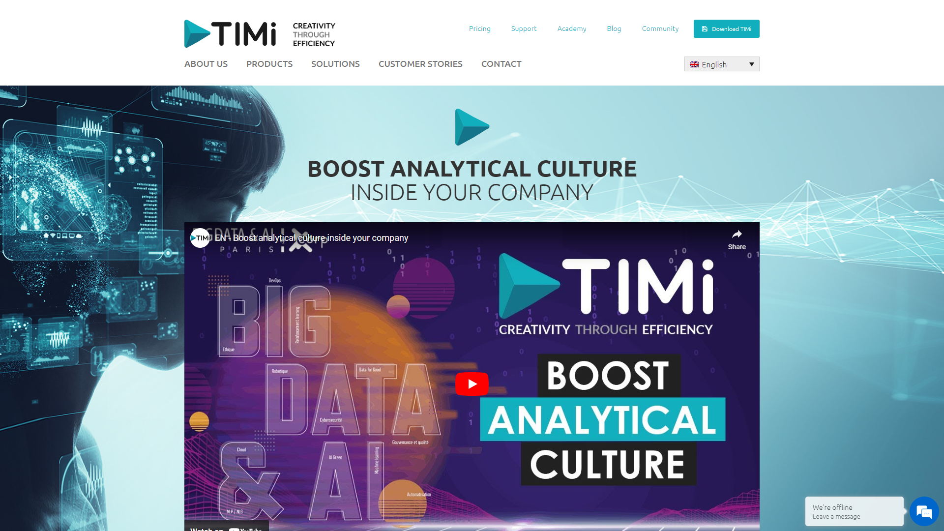 TIMi Suite screenshot